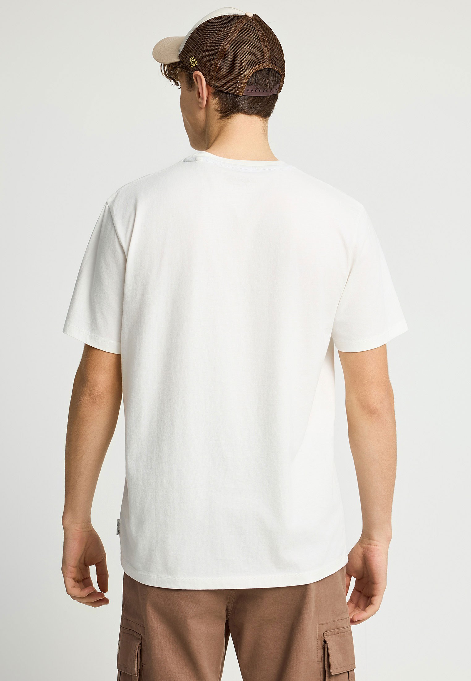 Men's Shirts Funky Buddha White