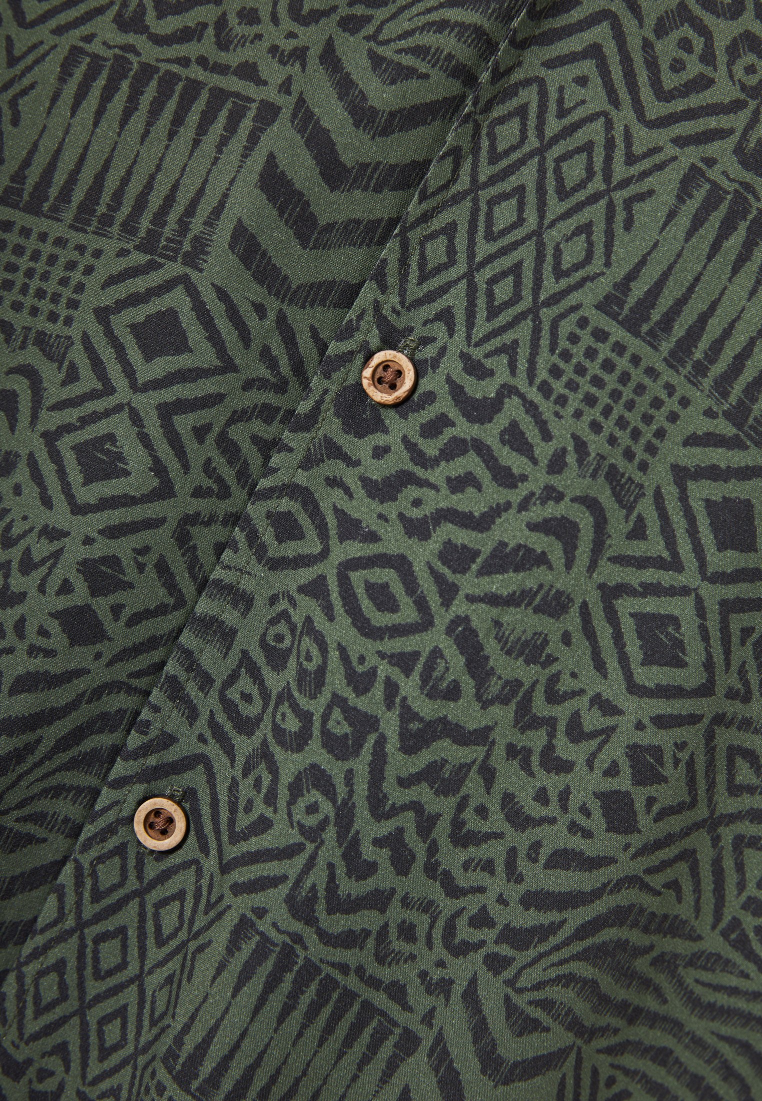 Men's Shirts Funky Buddha Green