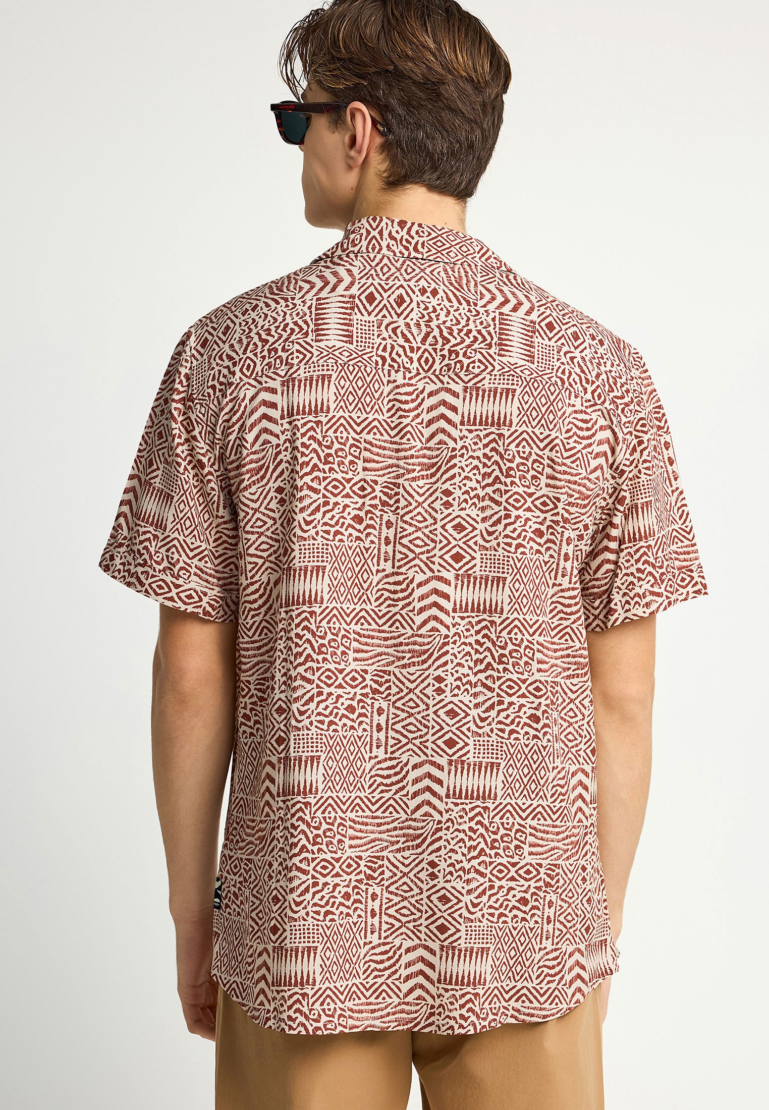 Men's Shirts Funky Buddha Brown