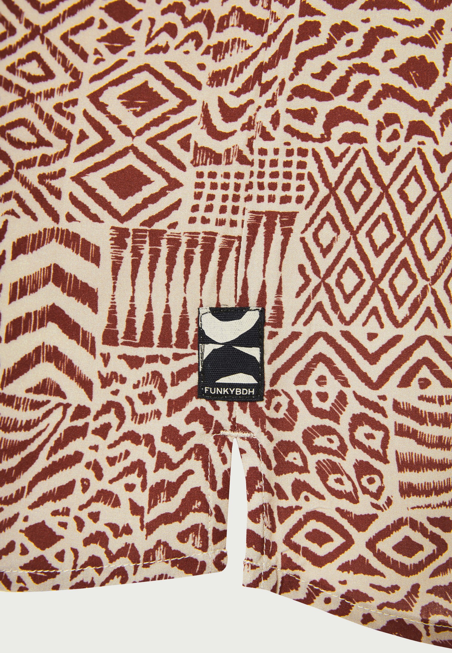 Men's Shirts Funky Buddha Brown