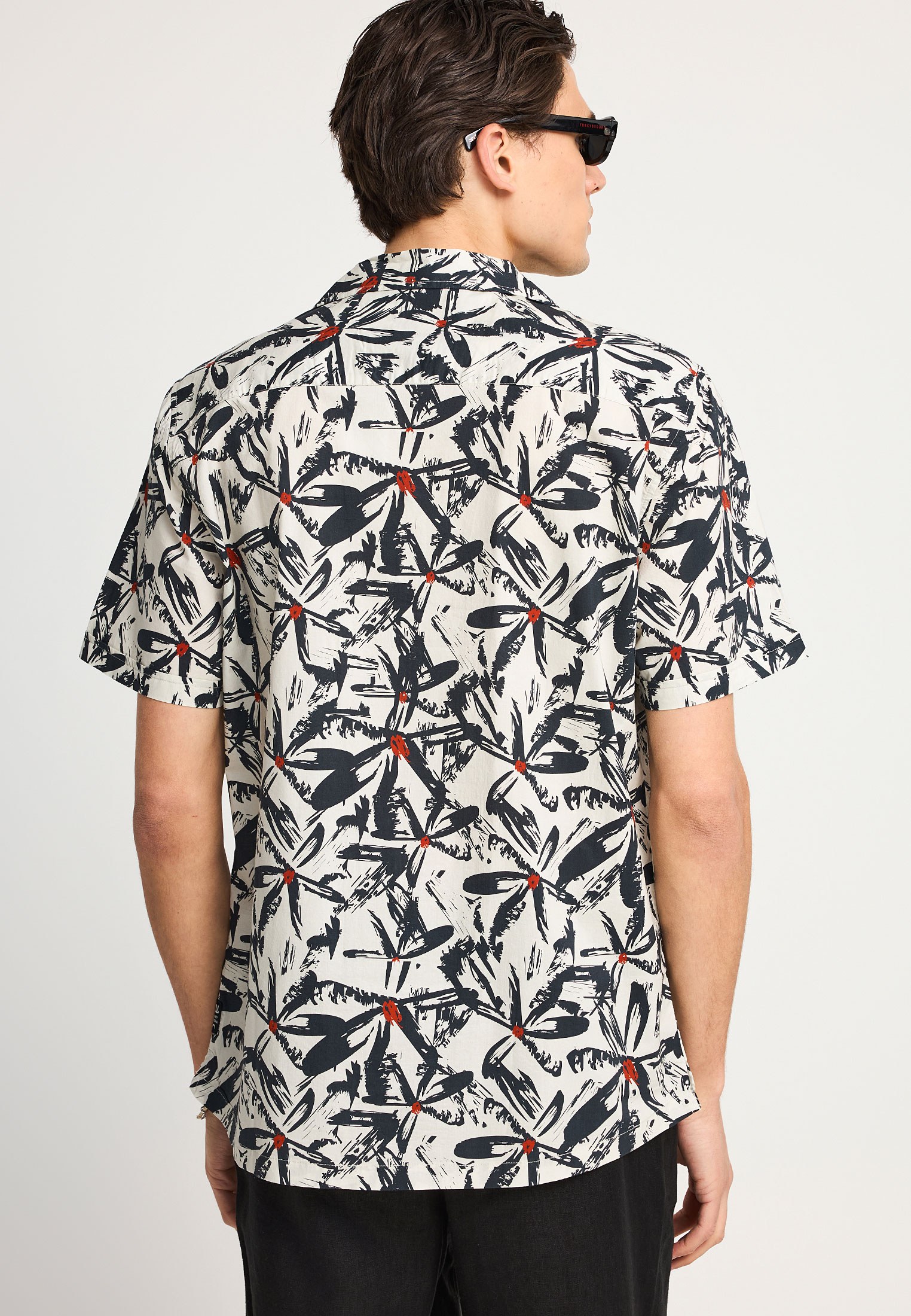 Men's Shirts Funky Buddha White