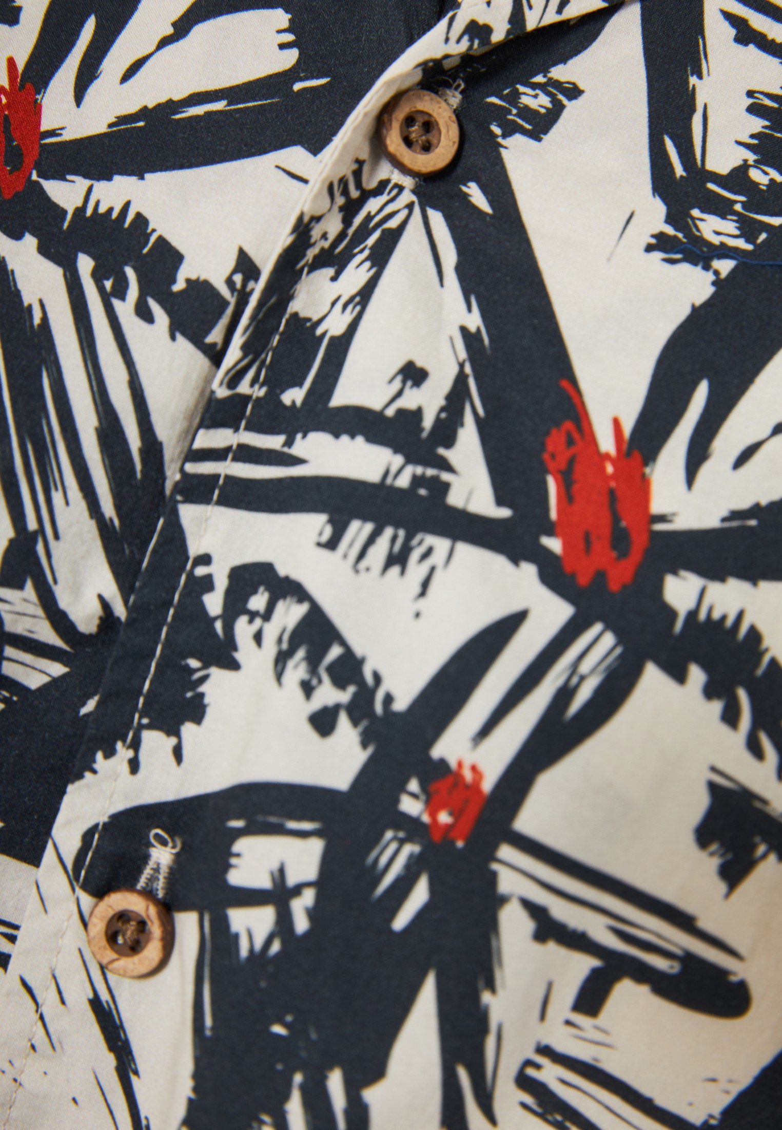 Men's Shirts Funky Buddha White