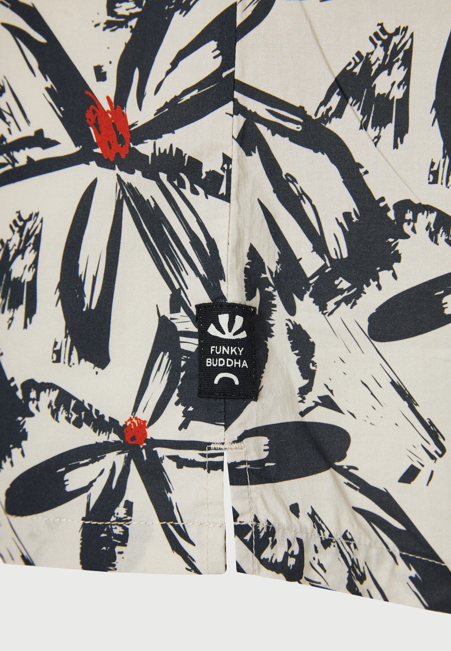 Men's Shirts Funky Buddha White