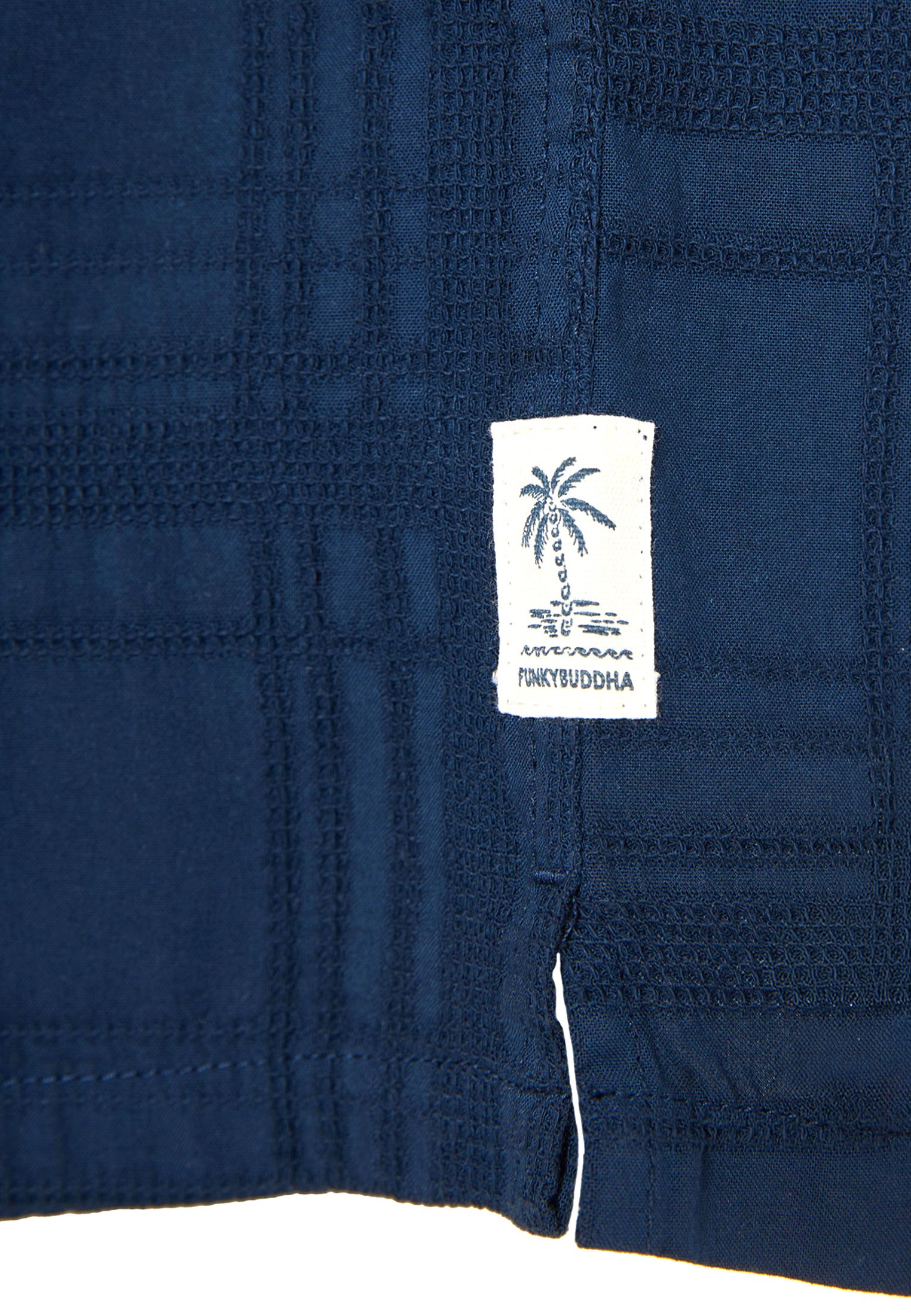 Men's Shirts Funky Buddha Navy