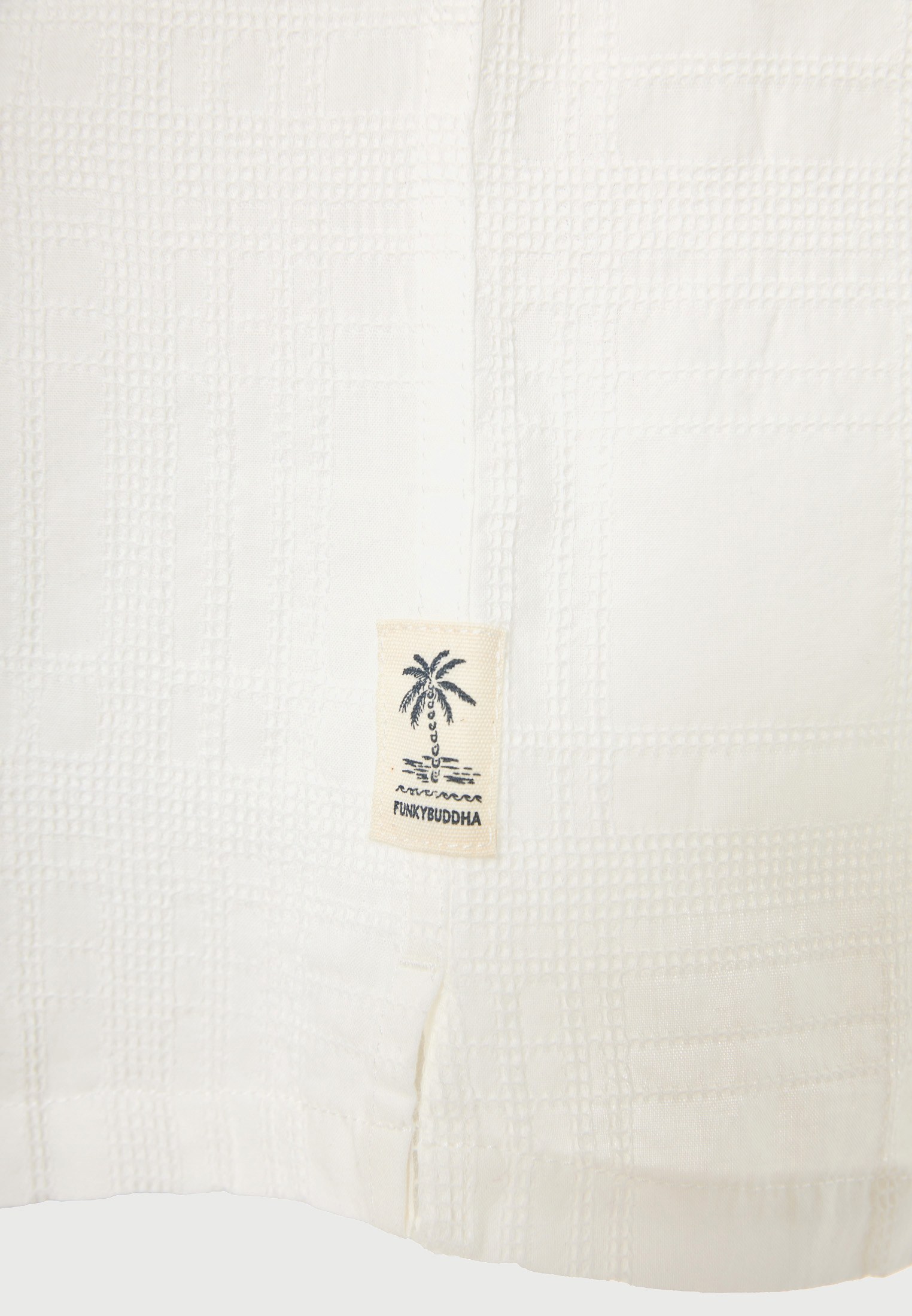 Men's Shirts Funky Buddha White