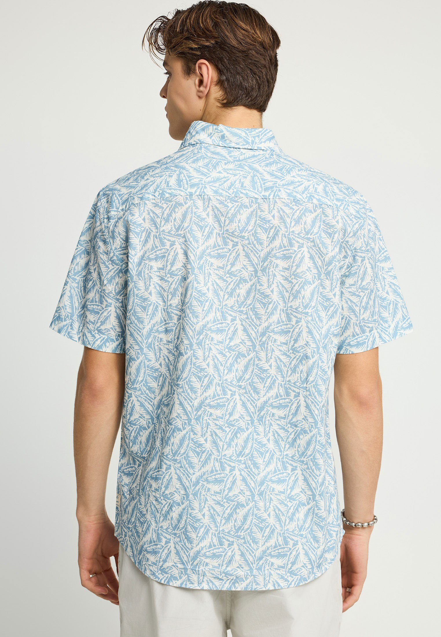 Men's Shirts Funky Buddha Blue