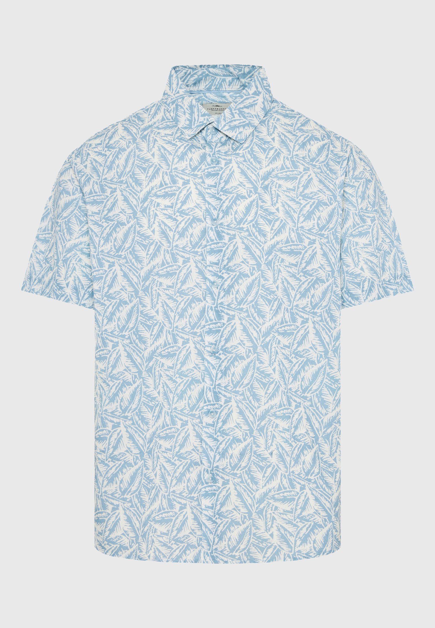 Men's Shirts Funky Buddha Blue