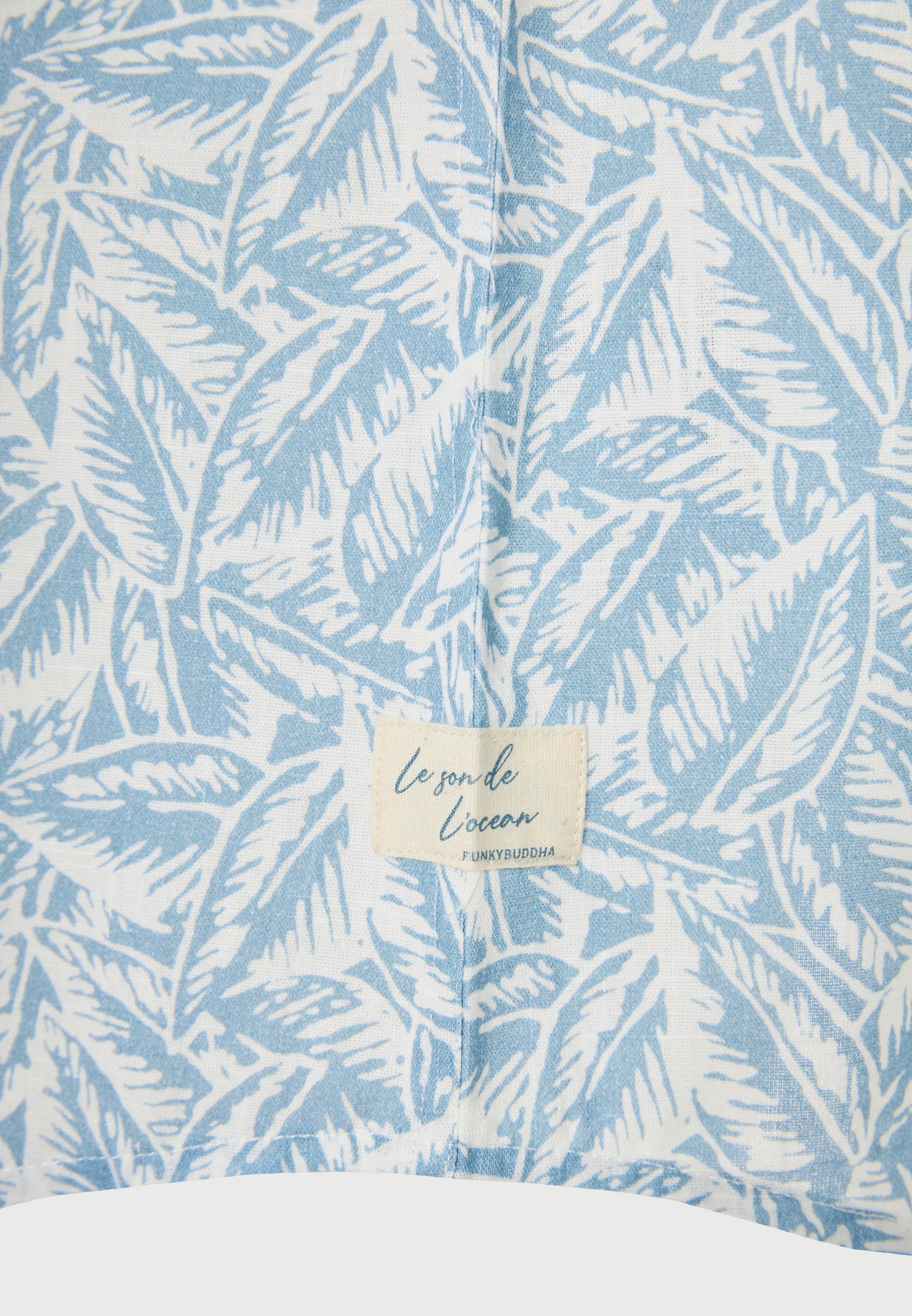 Men's Shirts Funky Buddha Blue
