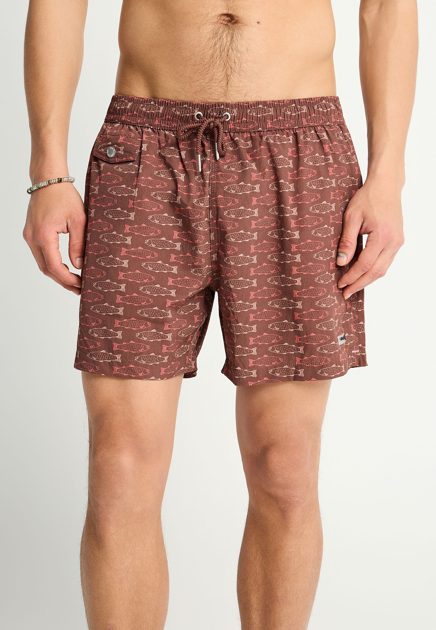 Men's Swim Shorts Funky Buddha Green