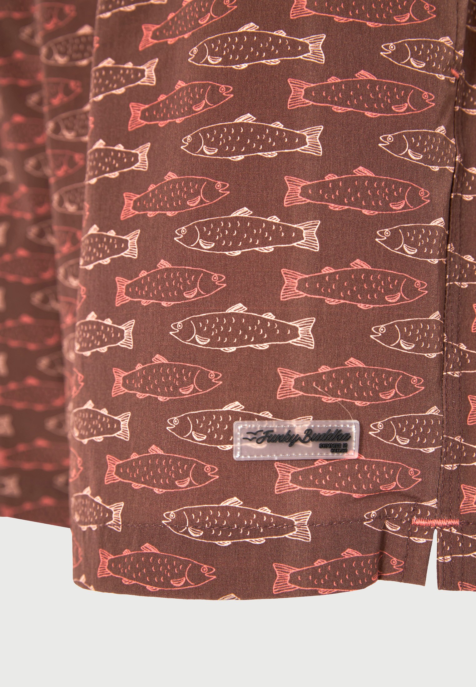 Men's Swim Shorts Funky Buddha Green