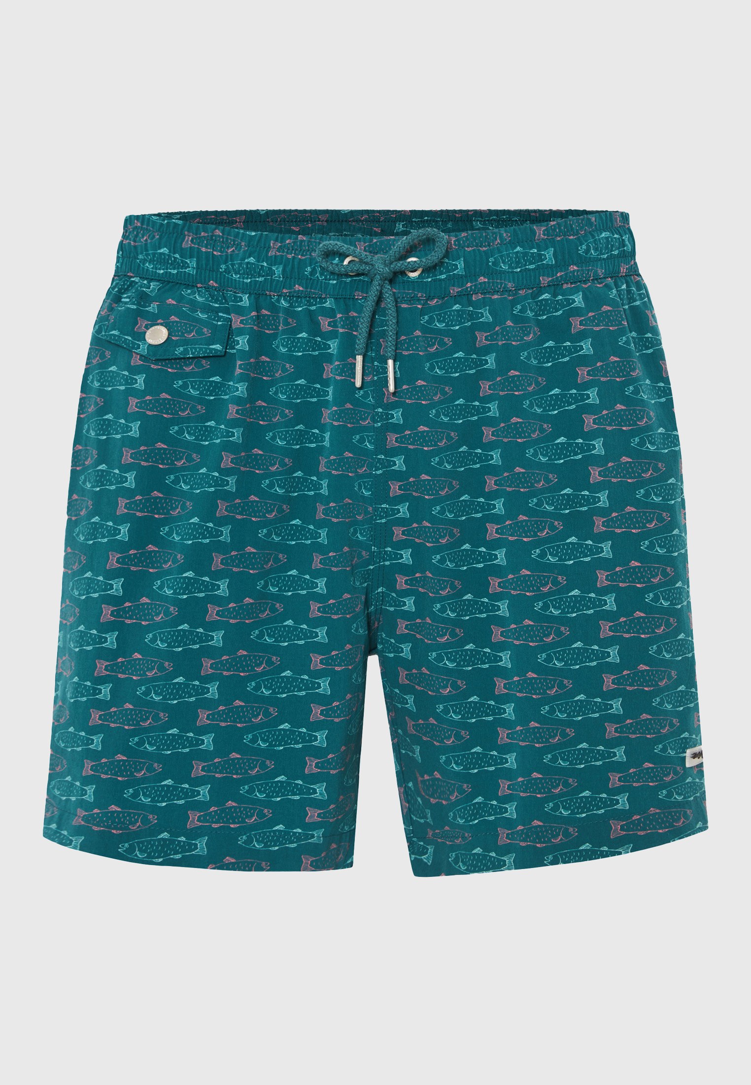 Men's Swim Shorts Funky Buddha Green