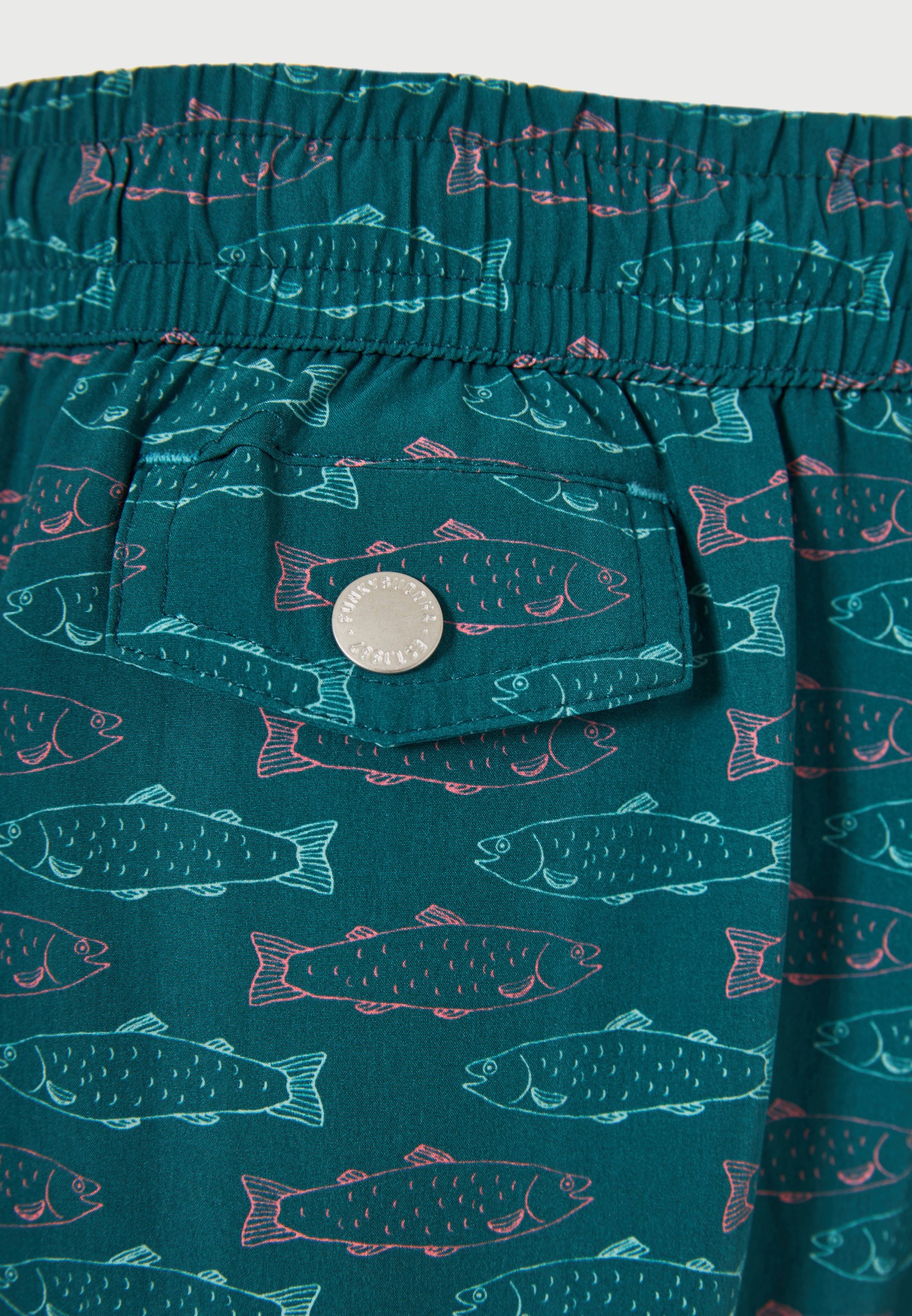 Men's Swim Shorts Funky Buddha Green