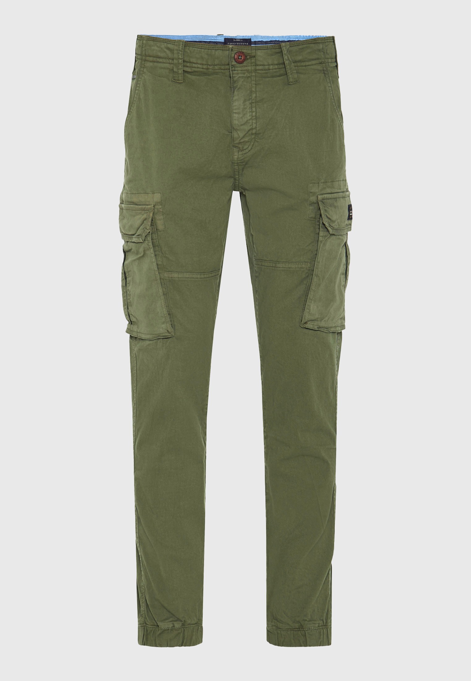 Men's Trousers Funky Buddha Green