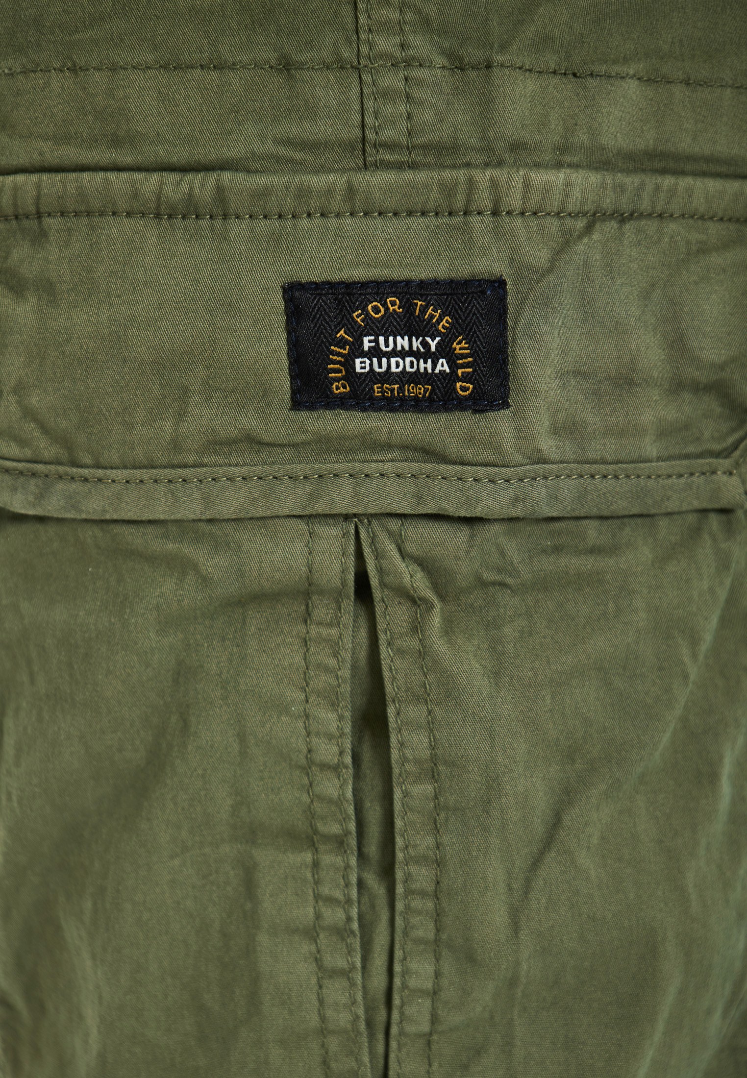Men's Trousers Funky Buddha Green