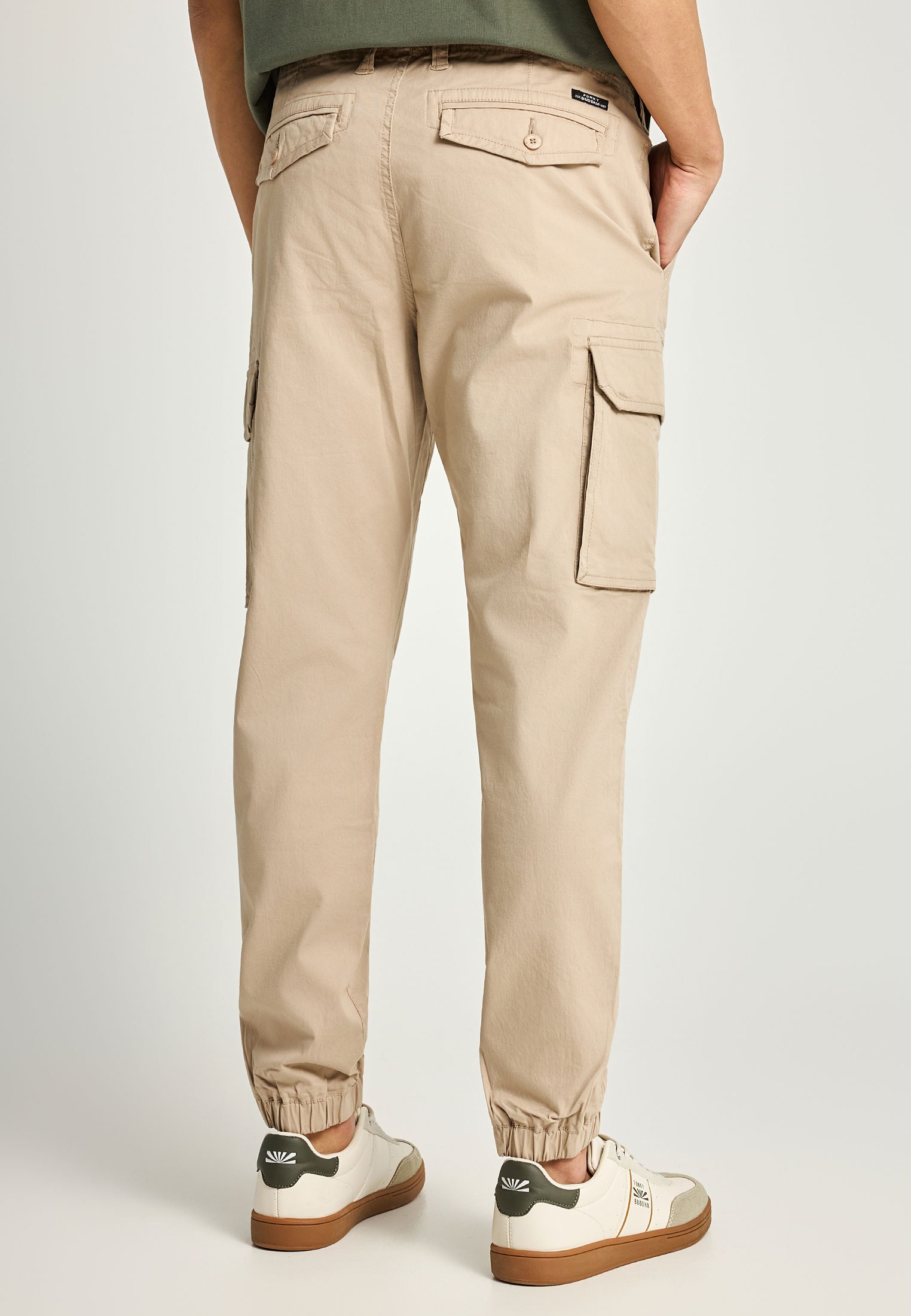 Men's Trousers Funky Buddha Beige
