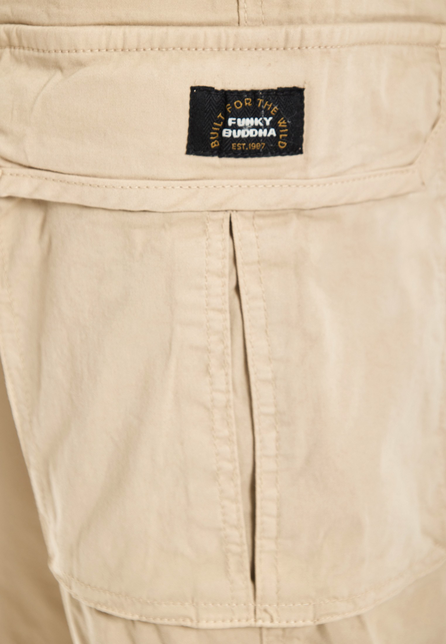 Men's Trousers Funky Buddha Beige