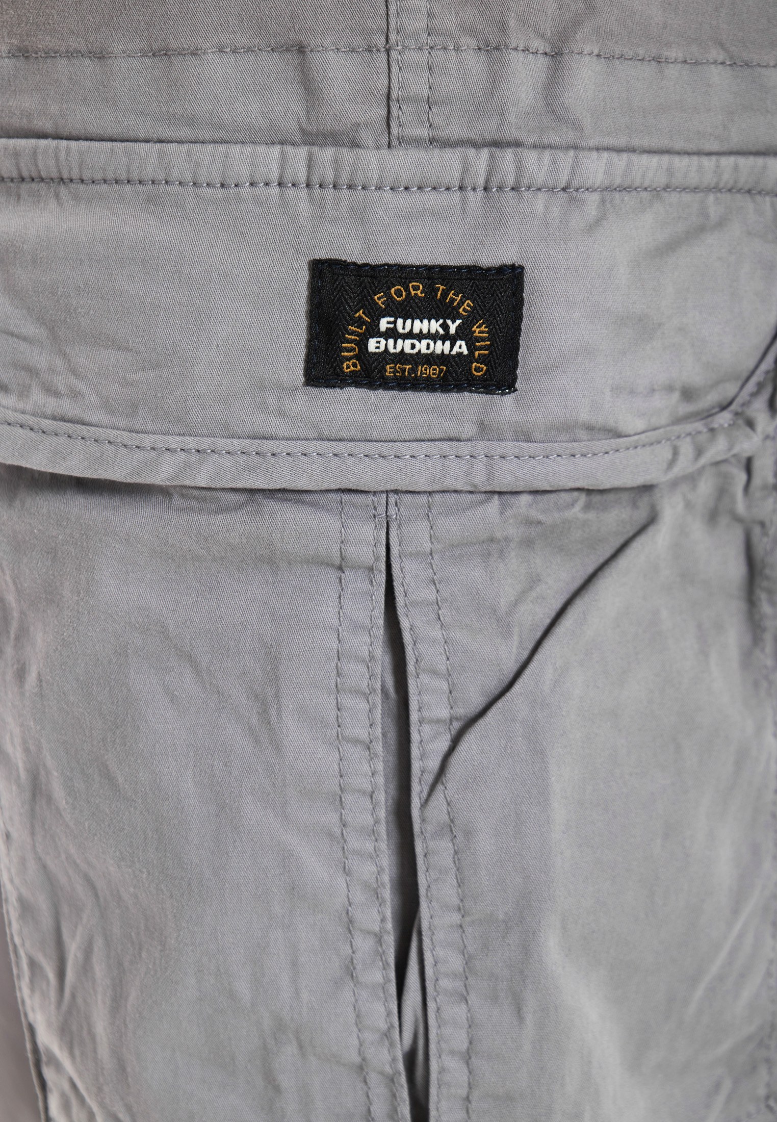 Men's Trousers Funky Buddha Gray