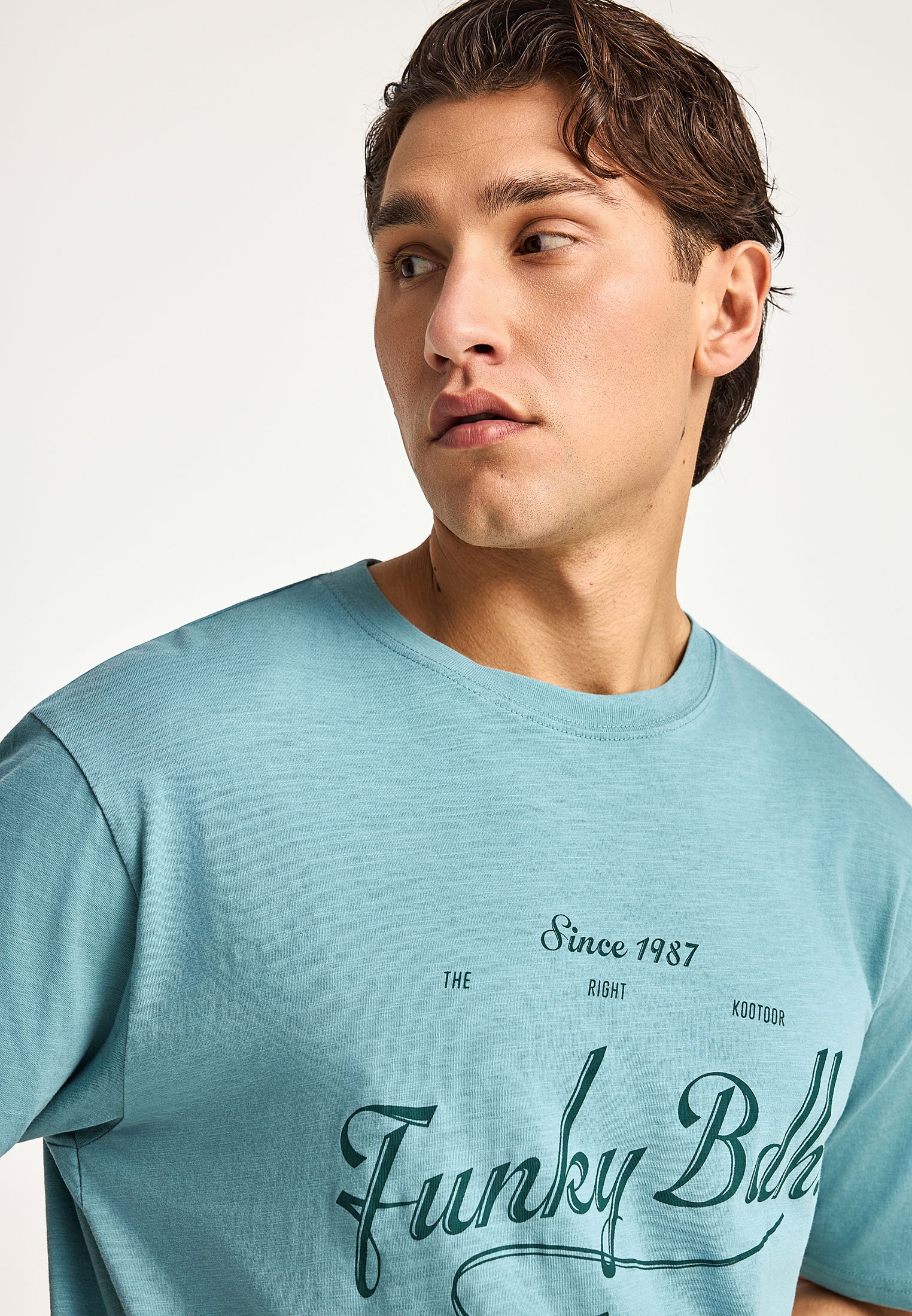 Men's Shirts Funky Buddha Blue