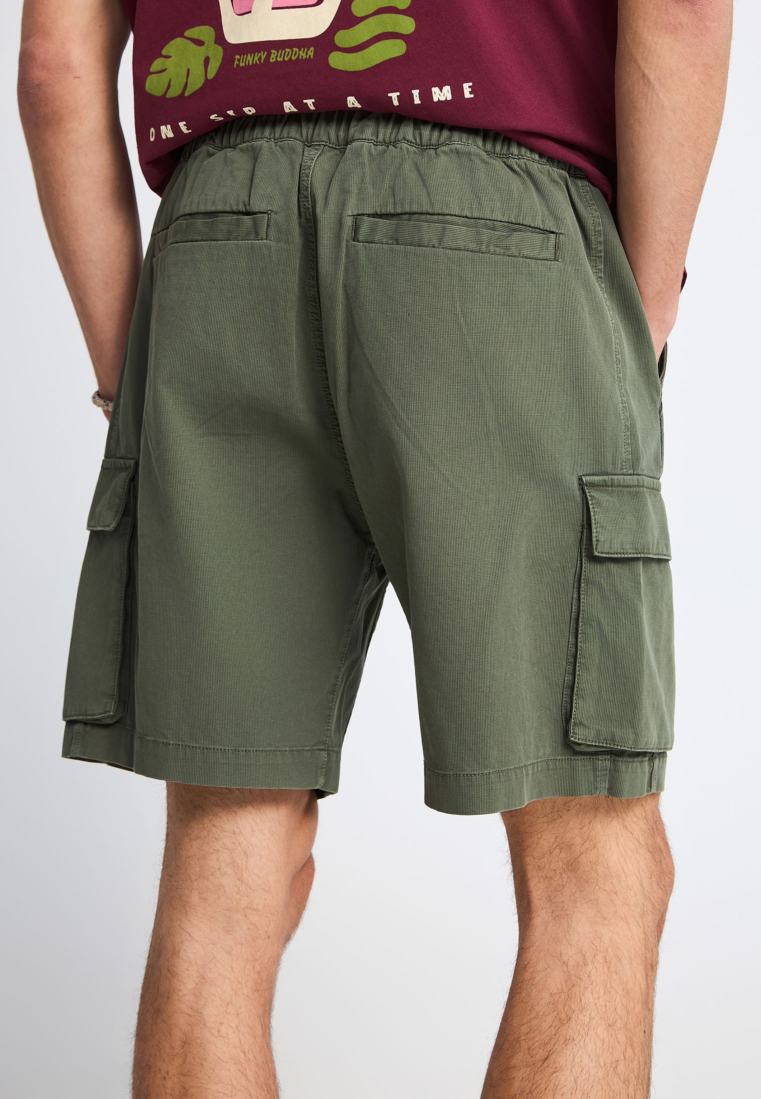 Men's Shorts Funky Buddha Green