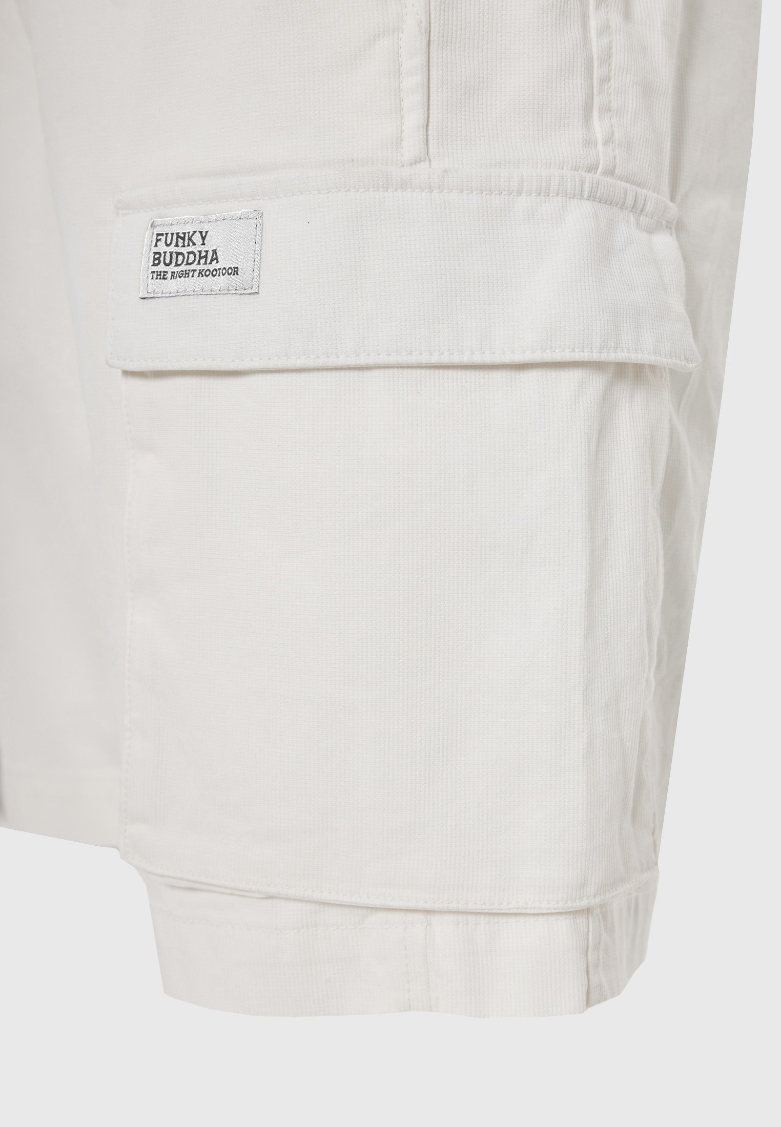 Men's Shorts Funky Buddha White