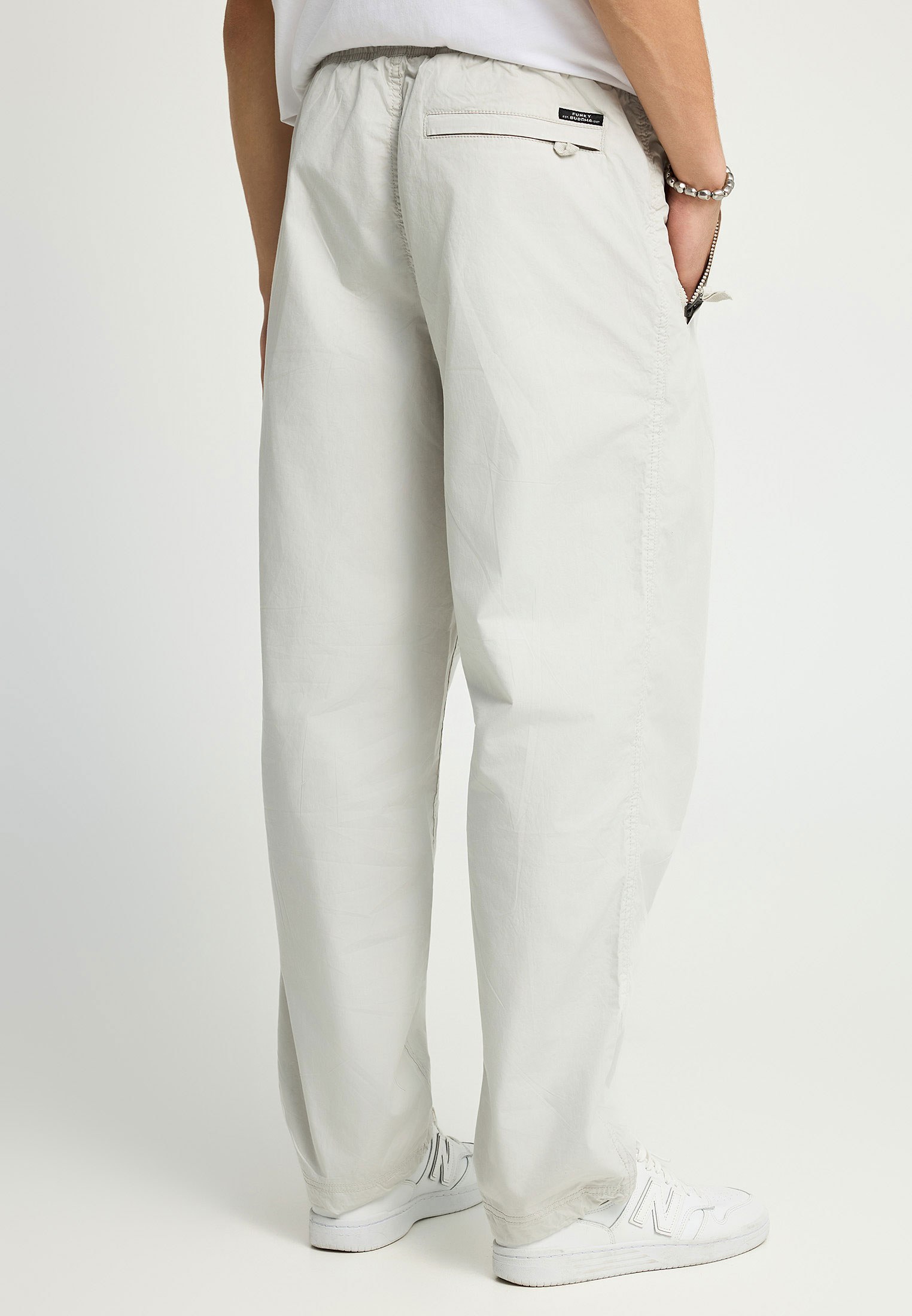 Men's Trousers Funky Buddha Beige