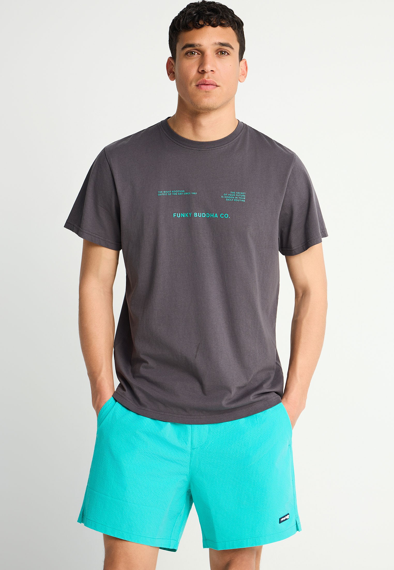 Ανδρικό βαμβακερό t-shirt με τύπωμα