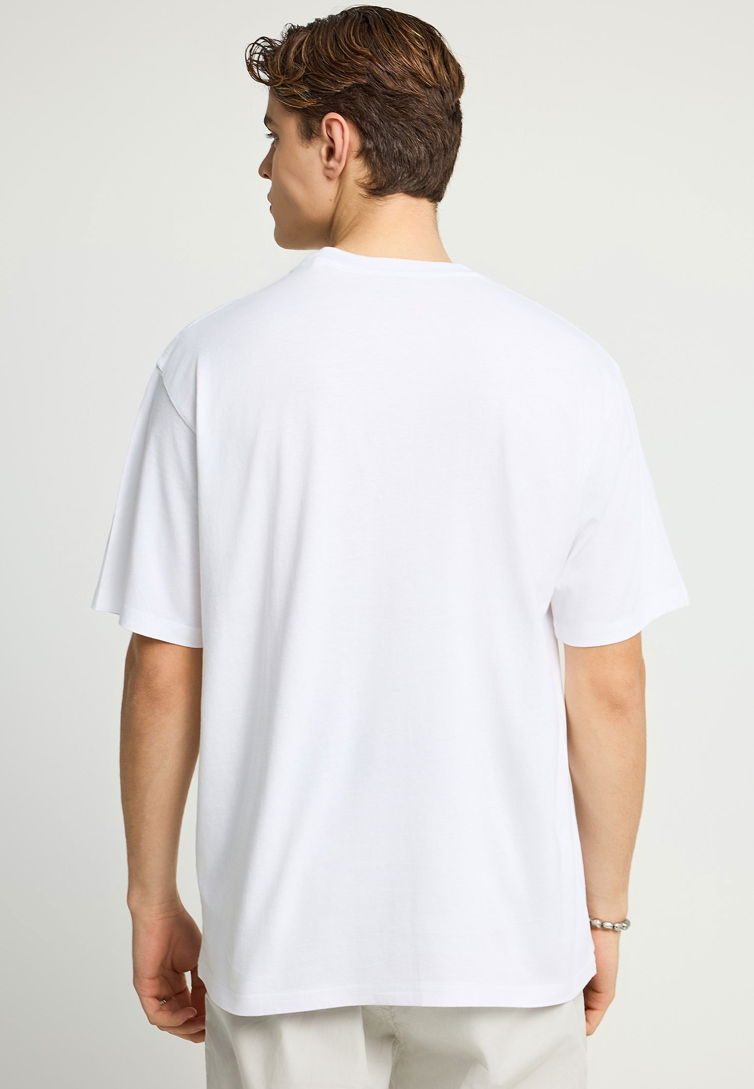 Men's Shirts Funky Buddha White