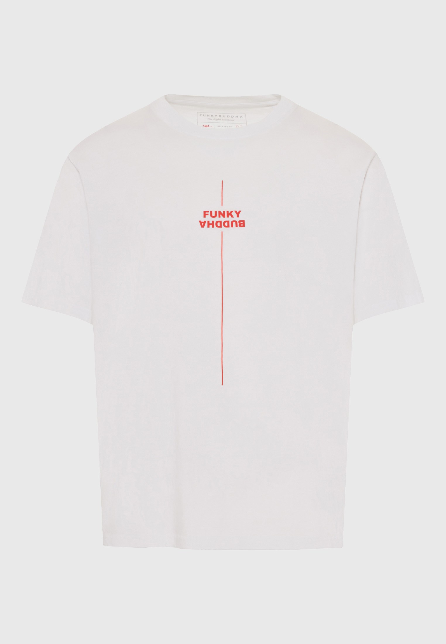 Men's Shirts Funky Buddha White