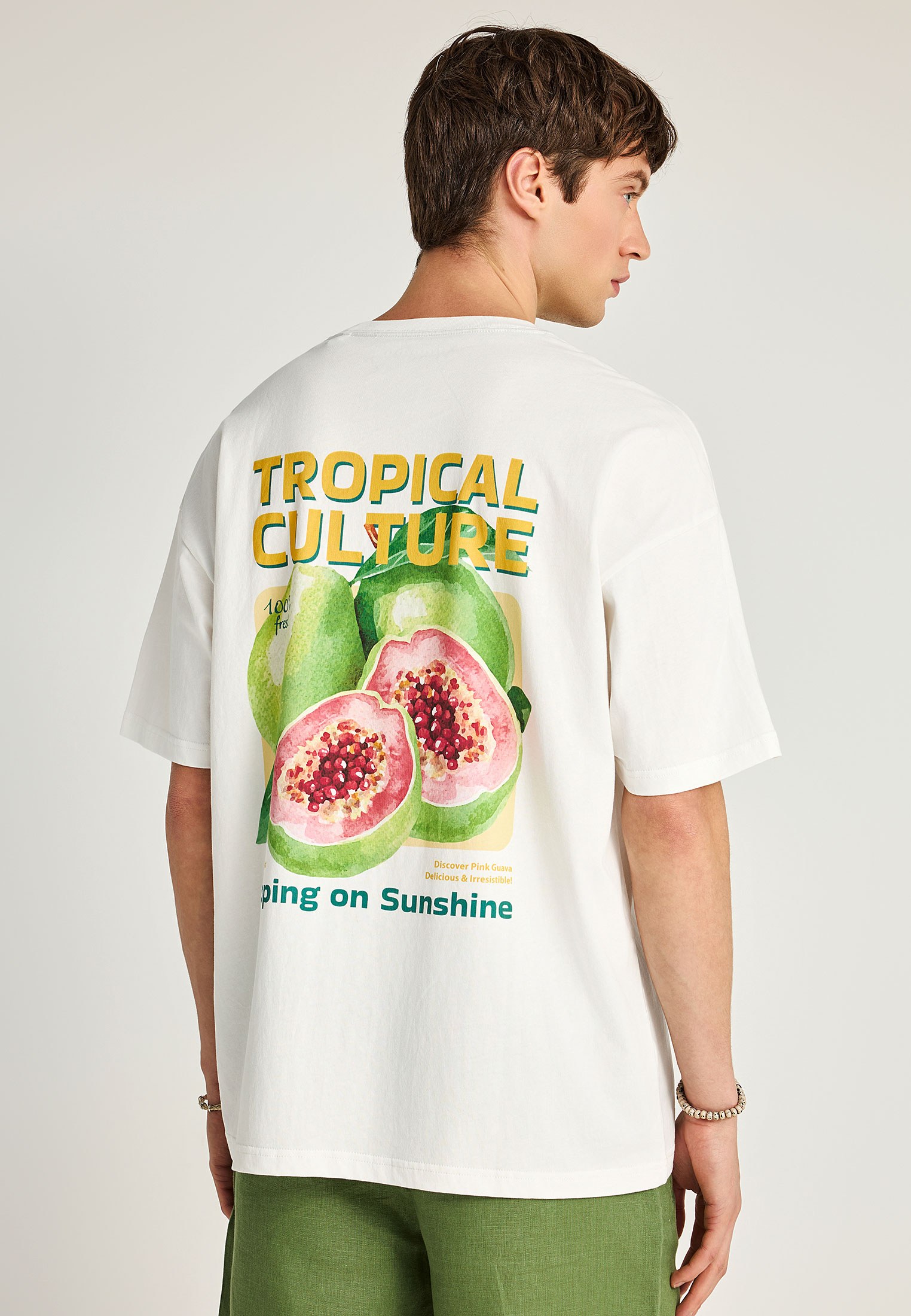 Men's Shirts Funky Buddha White