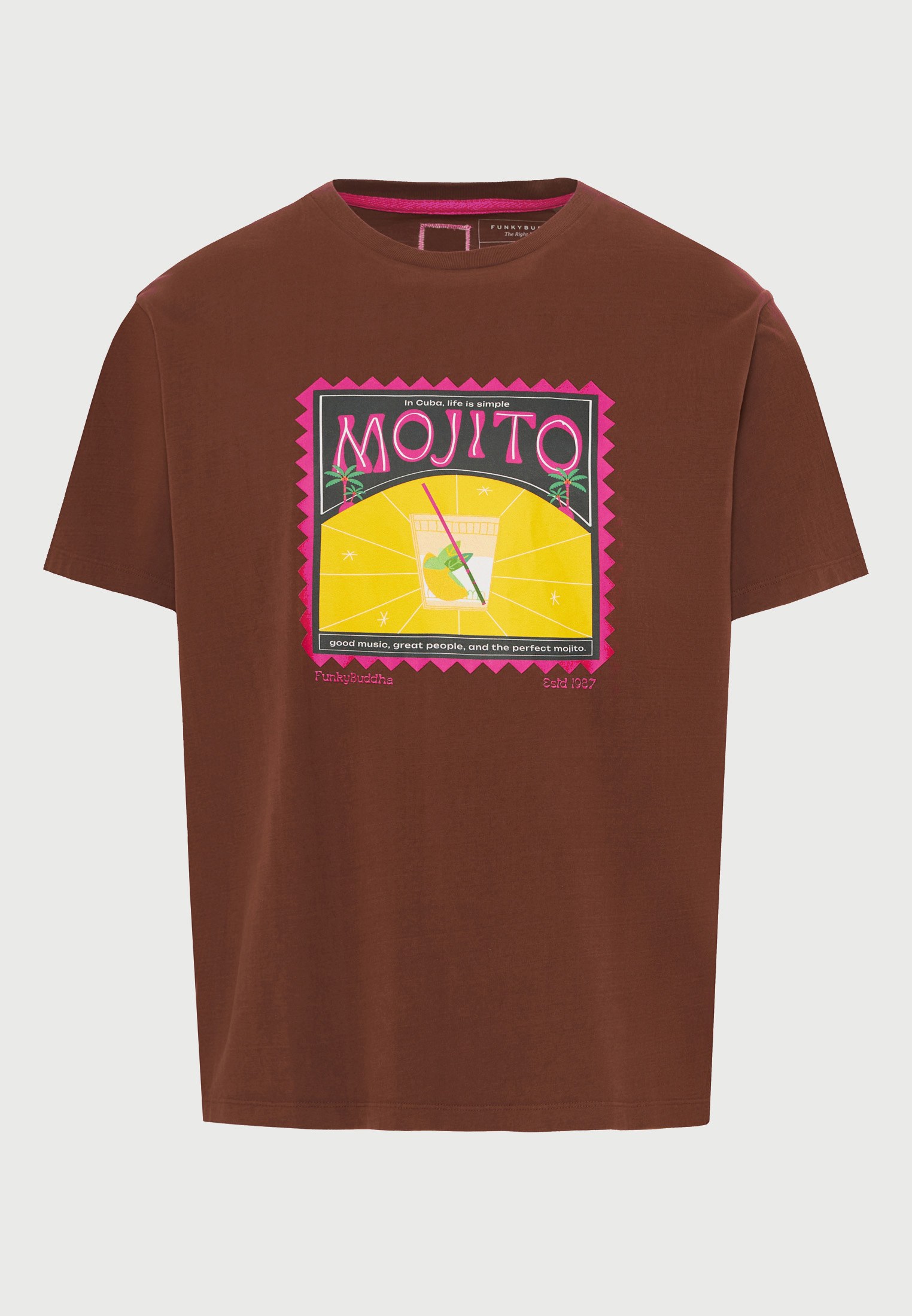 Ανδρικό relaxed t-shirt με τύπωμα