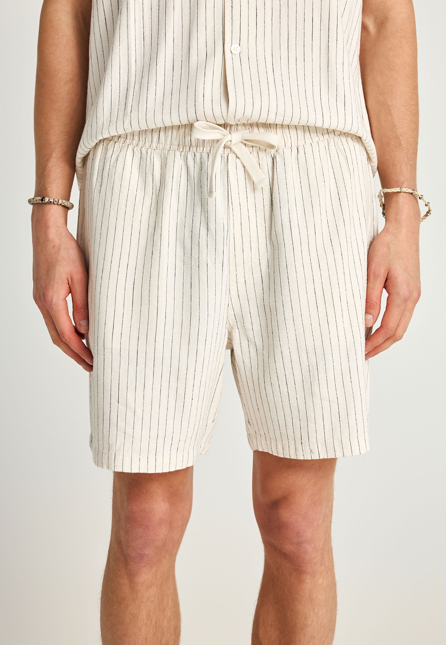 Men's Trousers Funky Buddha White