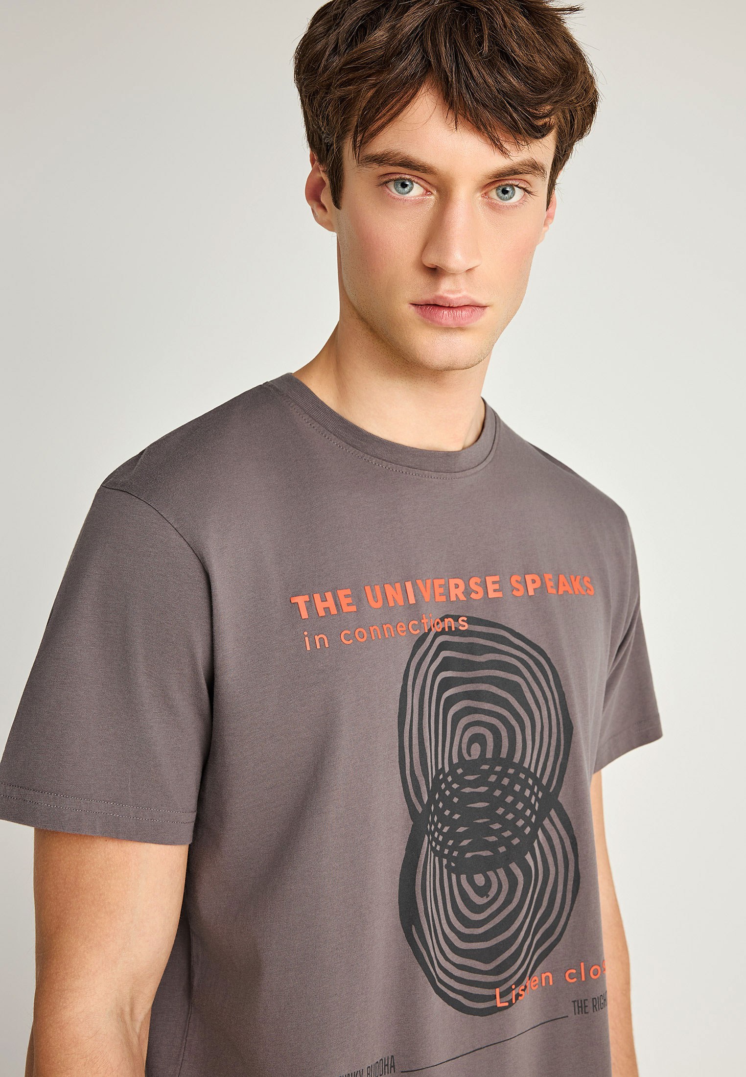 Men's Shirts Funky Buddha Beige