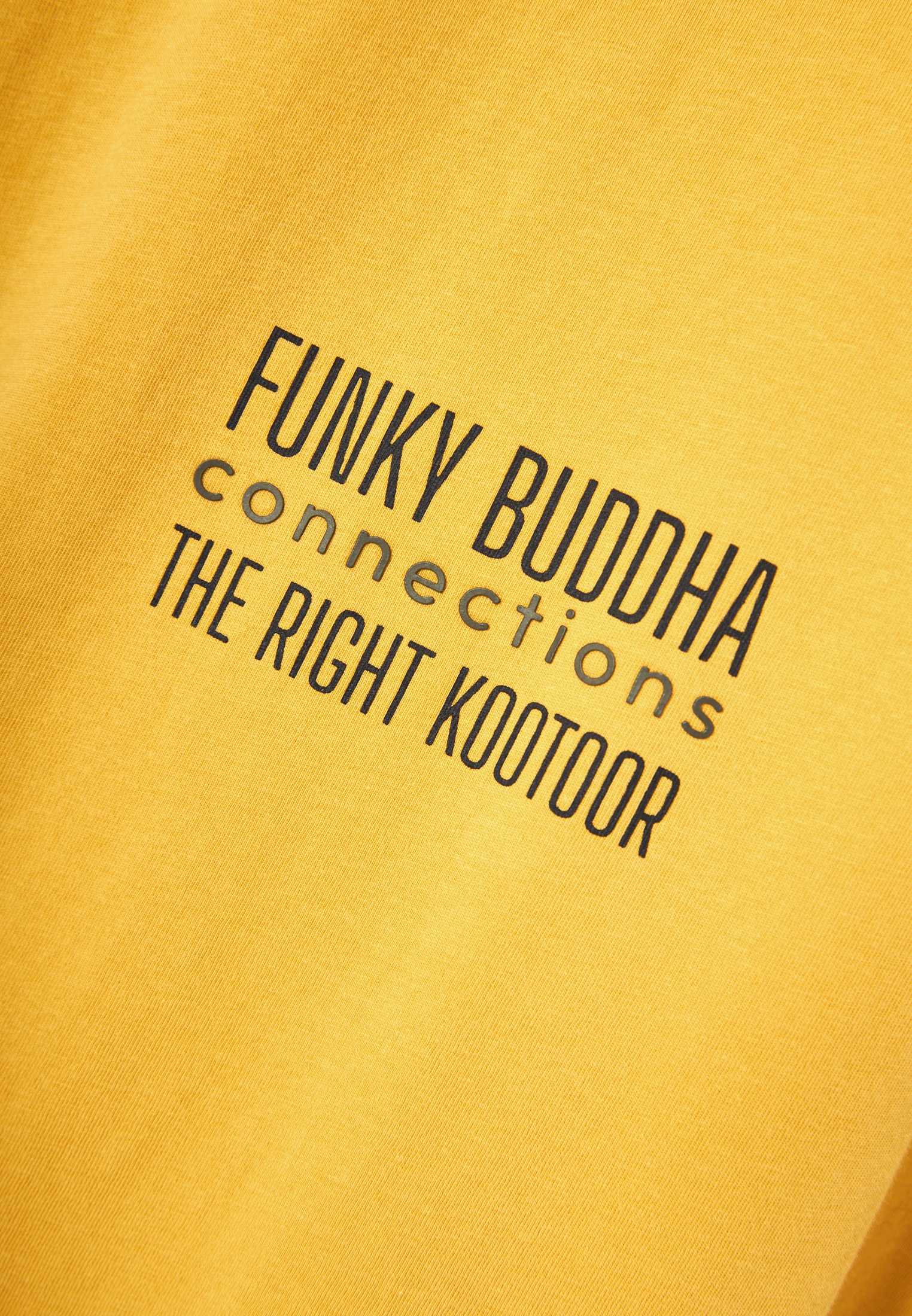 Men's Shirts Funky Buddha Yellow