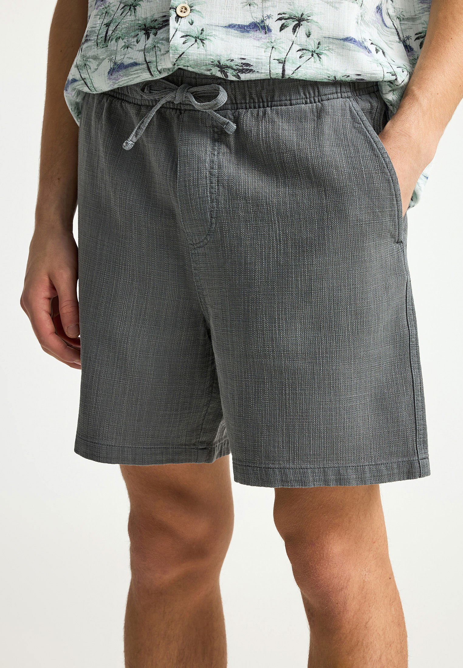 Men's Trousers Funky Buddha Gray