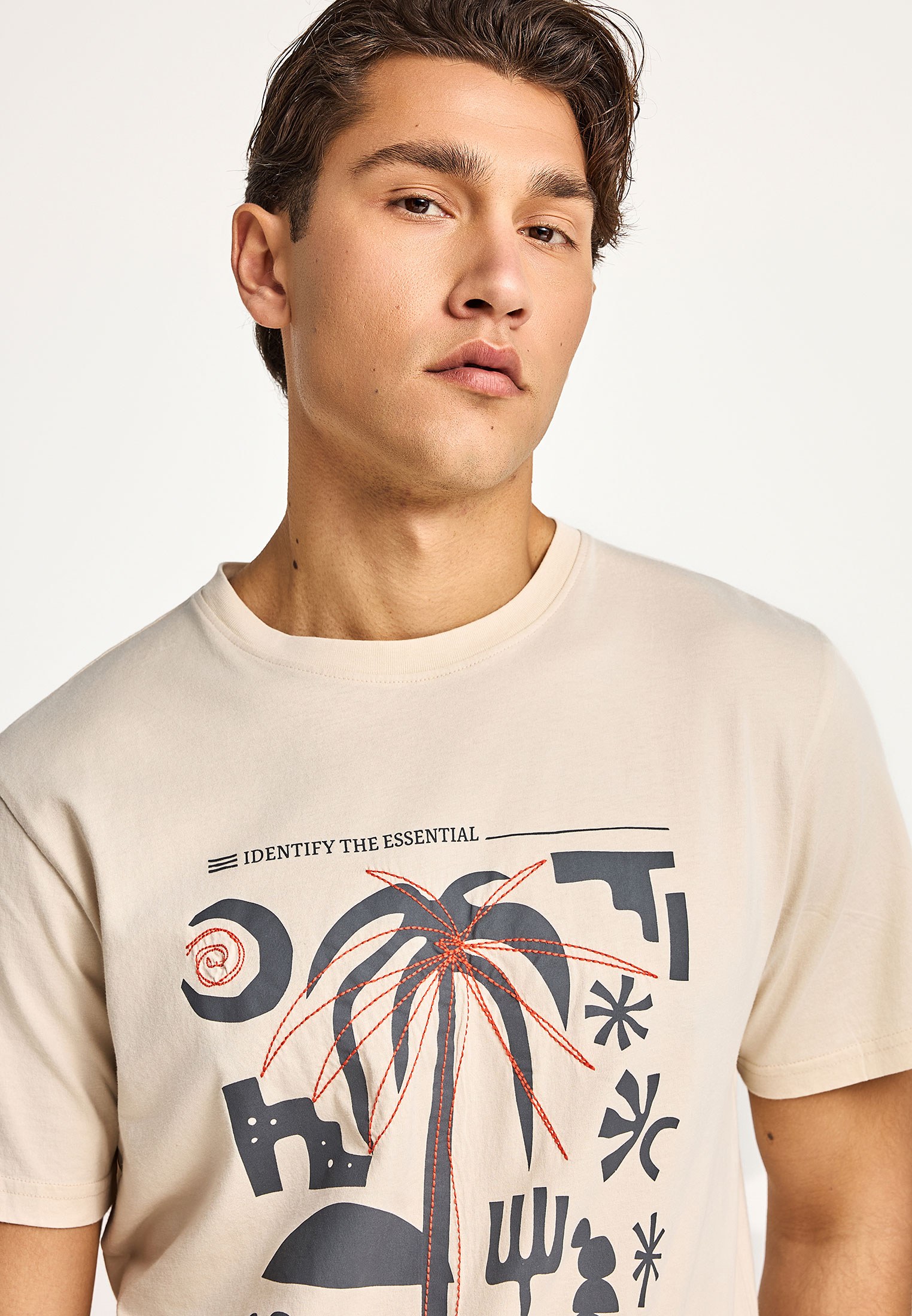 Men's Shirts Funky Buddha White