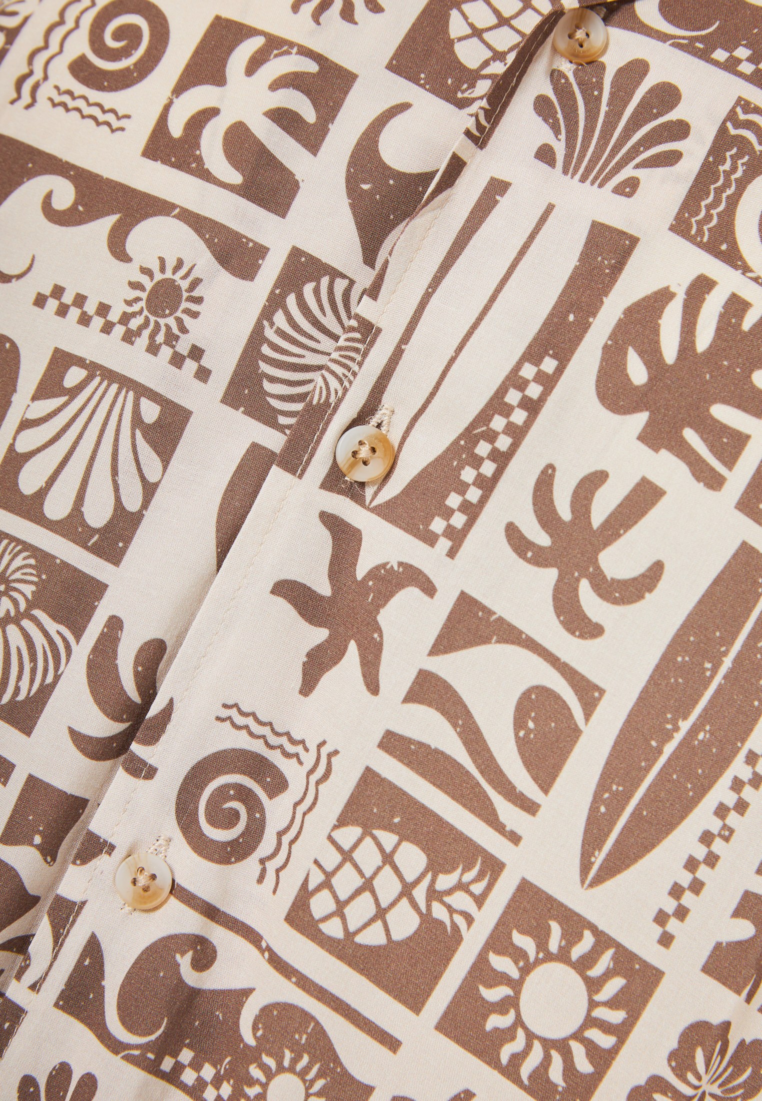 Men's Shirts Funky Buddha White