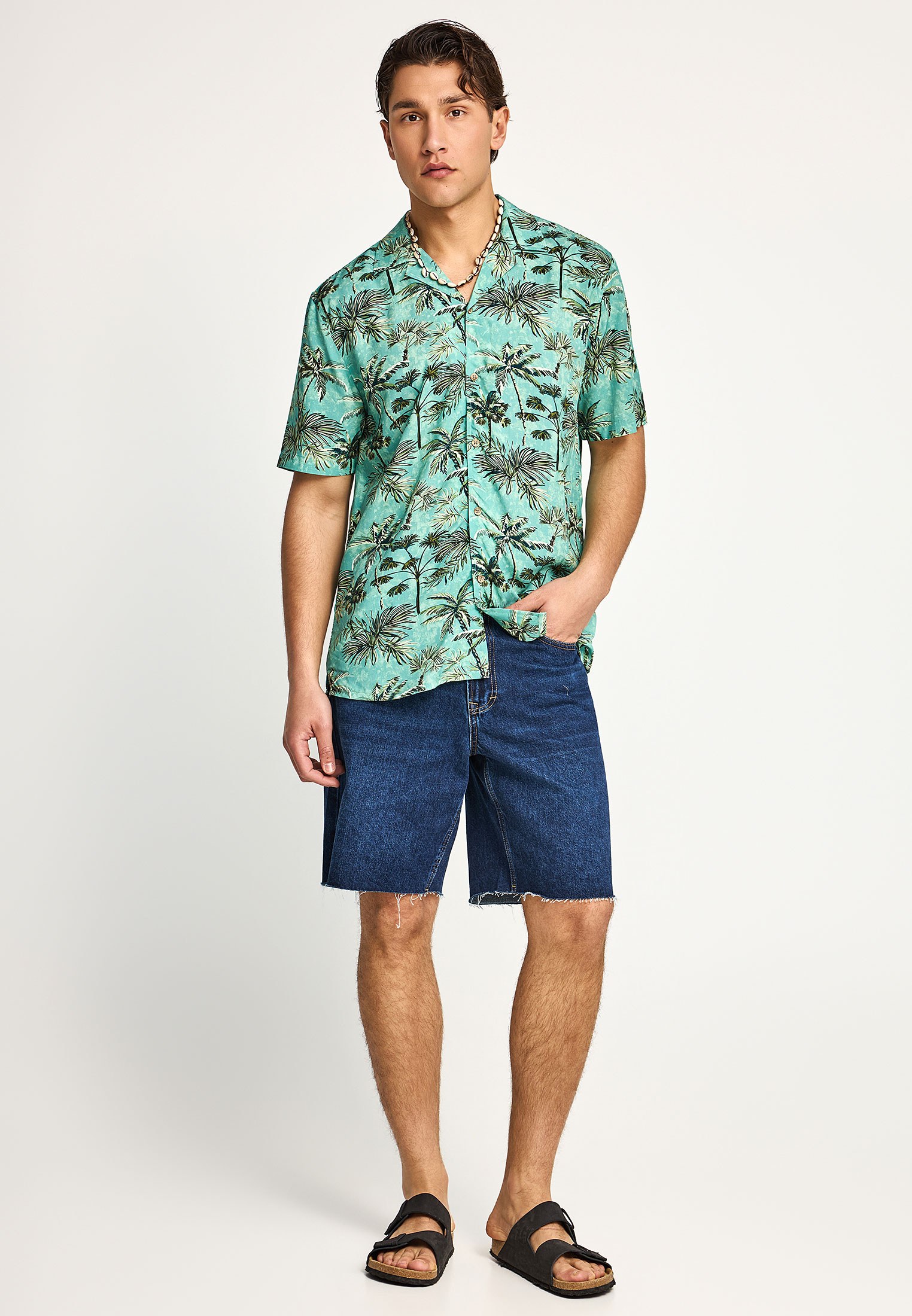 Men's Shirts Funky Buddha Blue