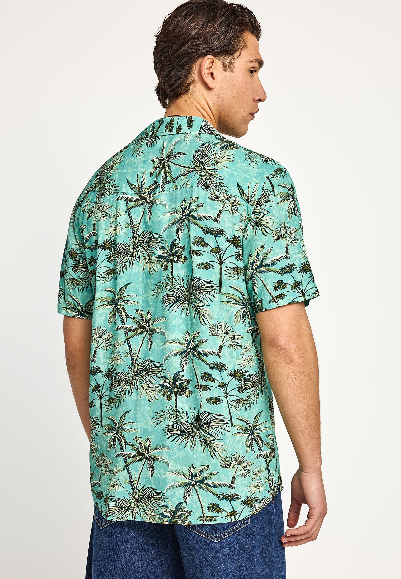 Men's Shirts Funky Buddha Blue