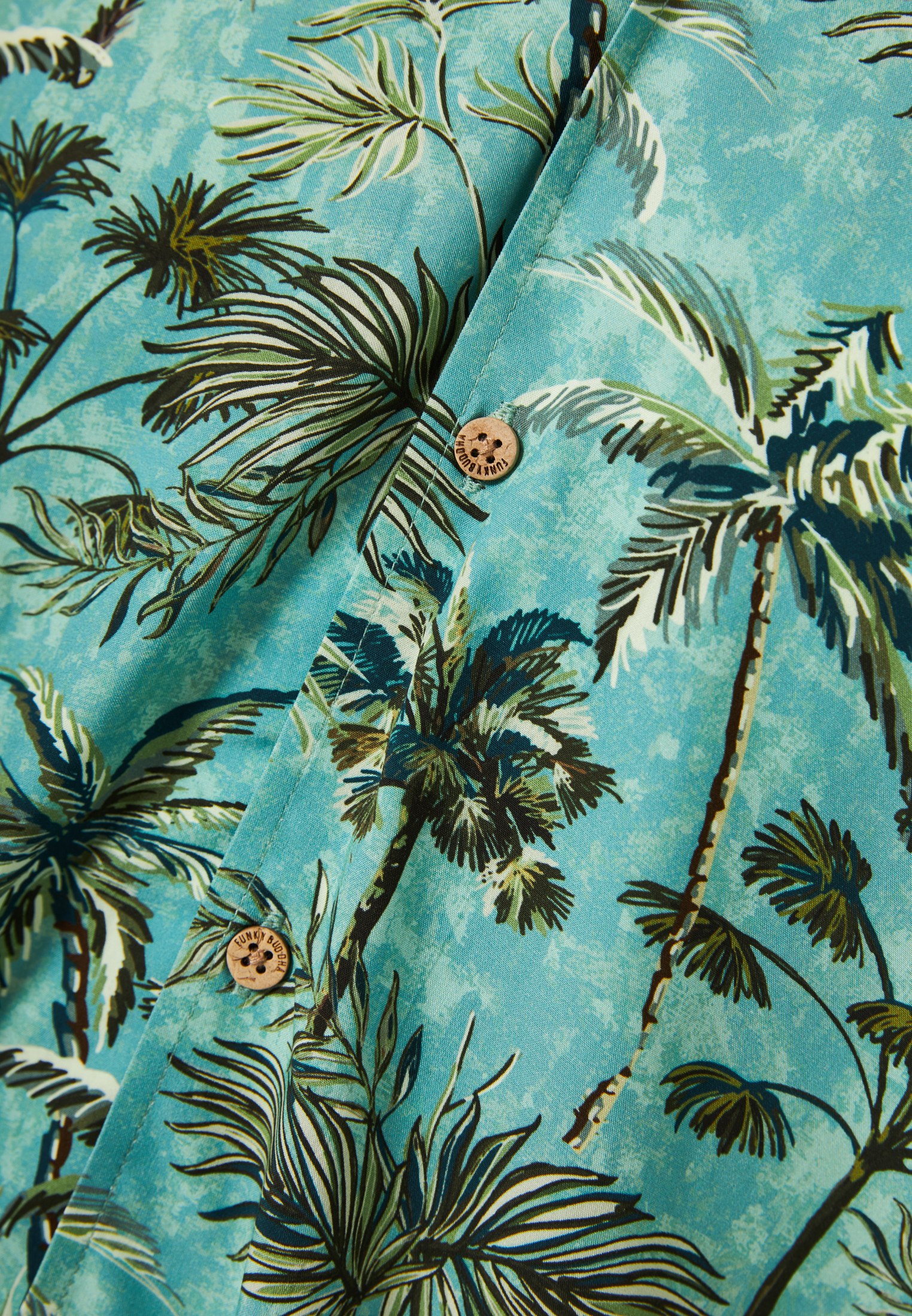 Men's Shirts Funky Buddha Blue