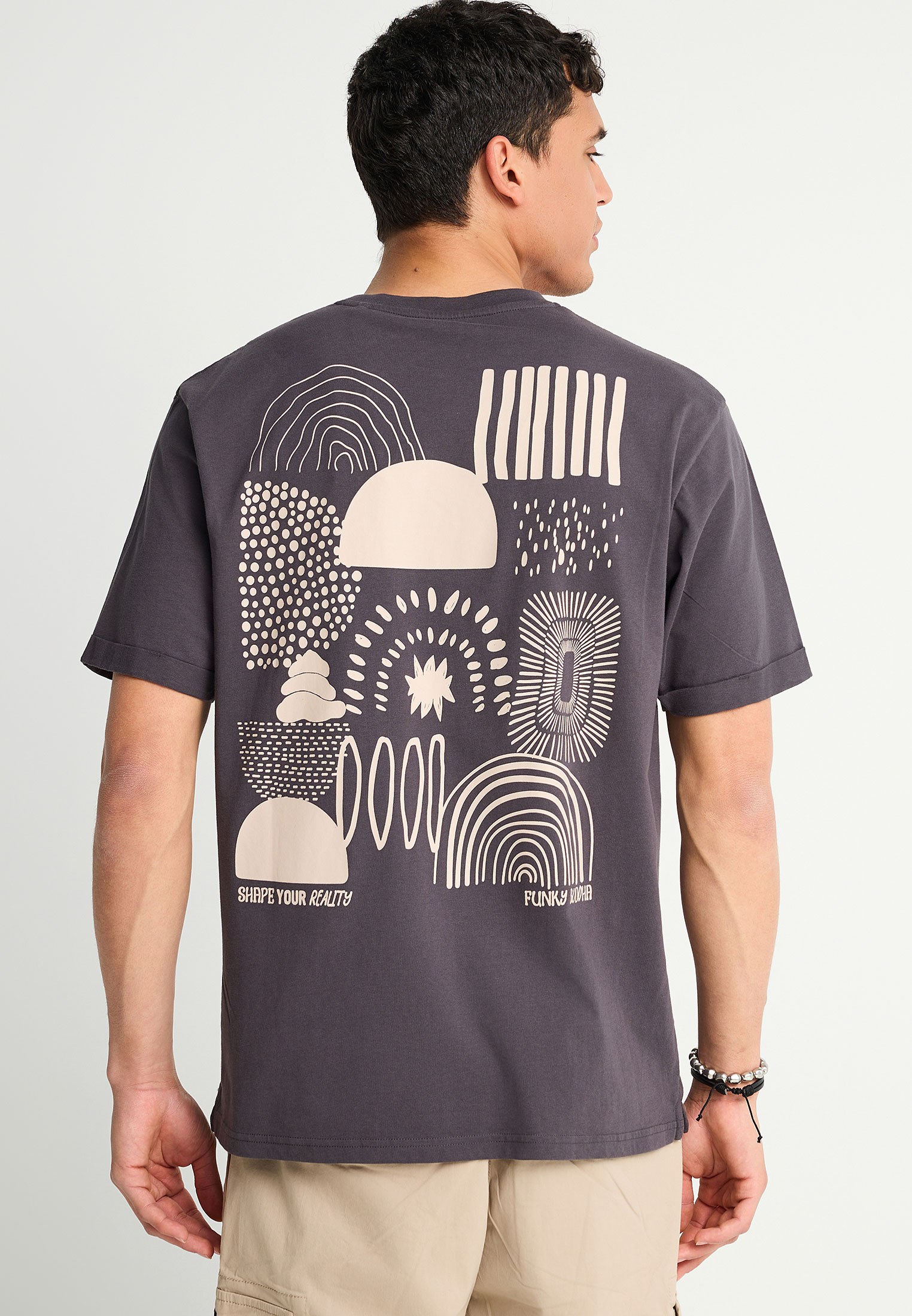 Men's Shirts Funky Buddha Gray