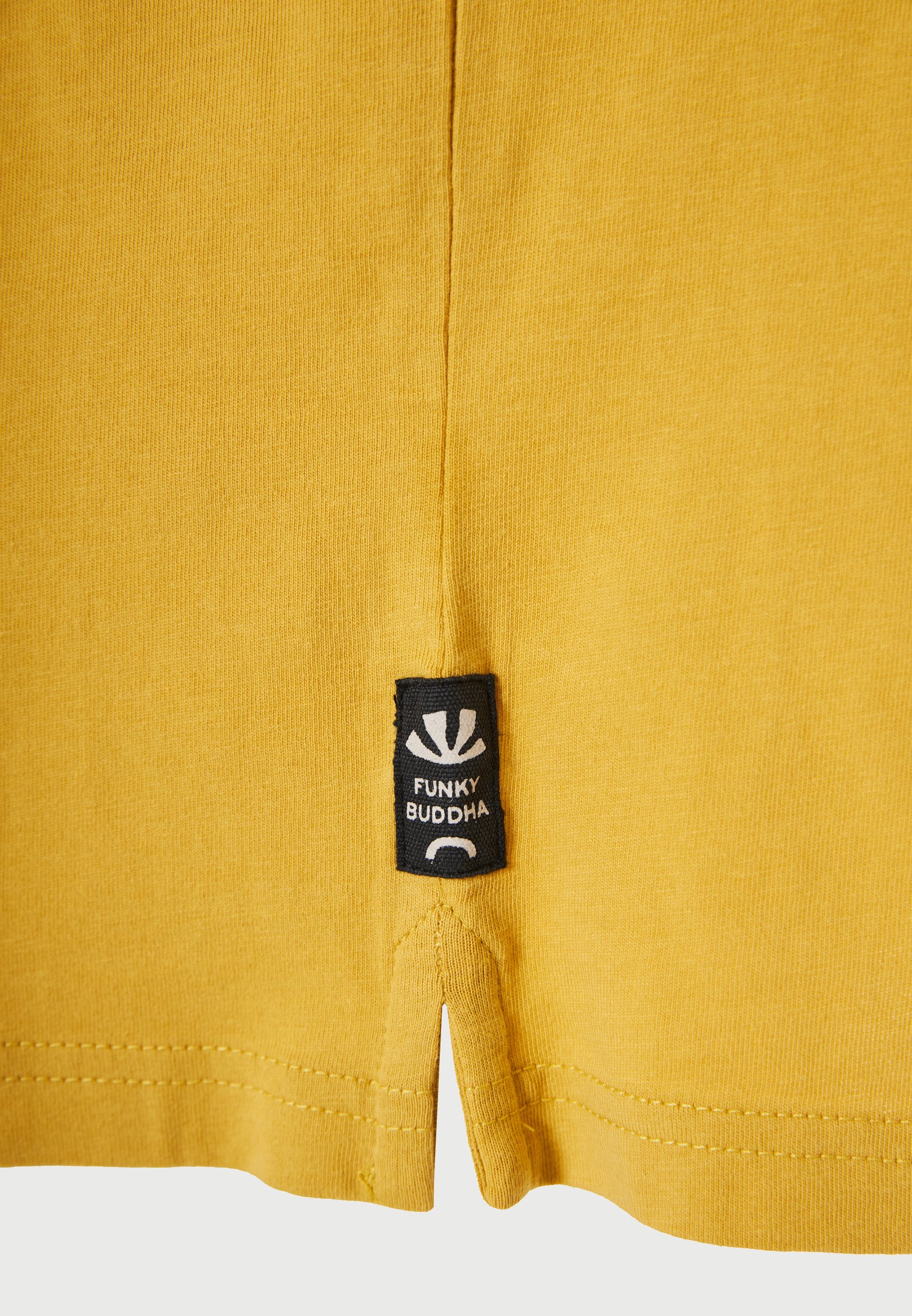 Men's Shirts Funky Buddha Yellow