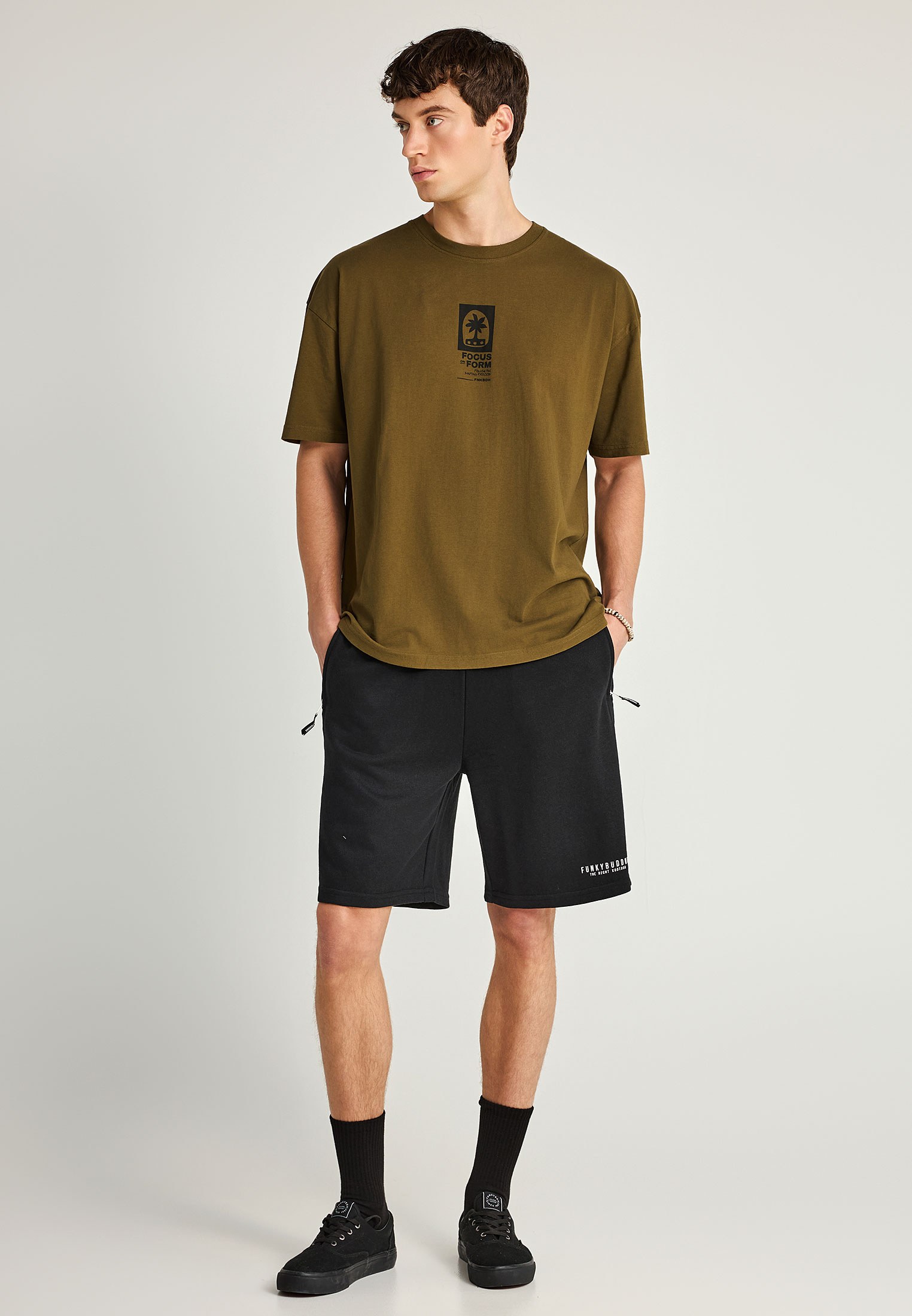 Men's Shorts Funky Buddha Black