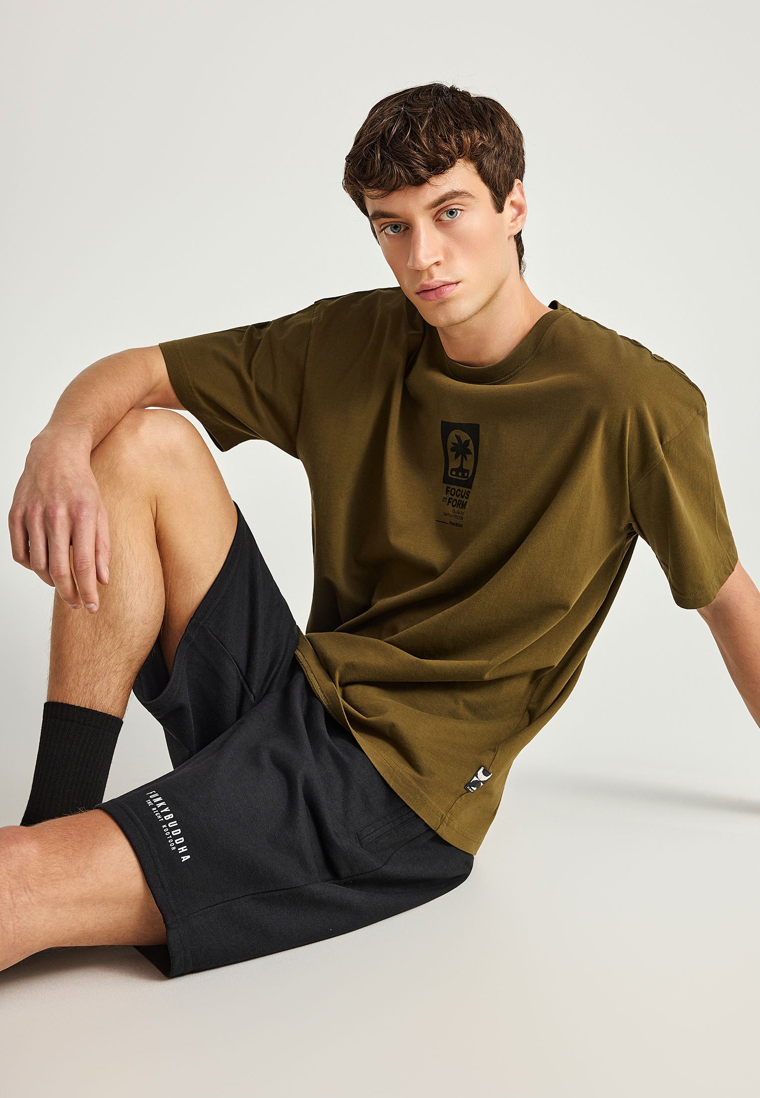 Men's Shorts Funky Buddha Black