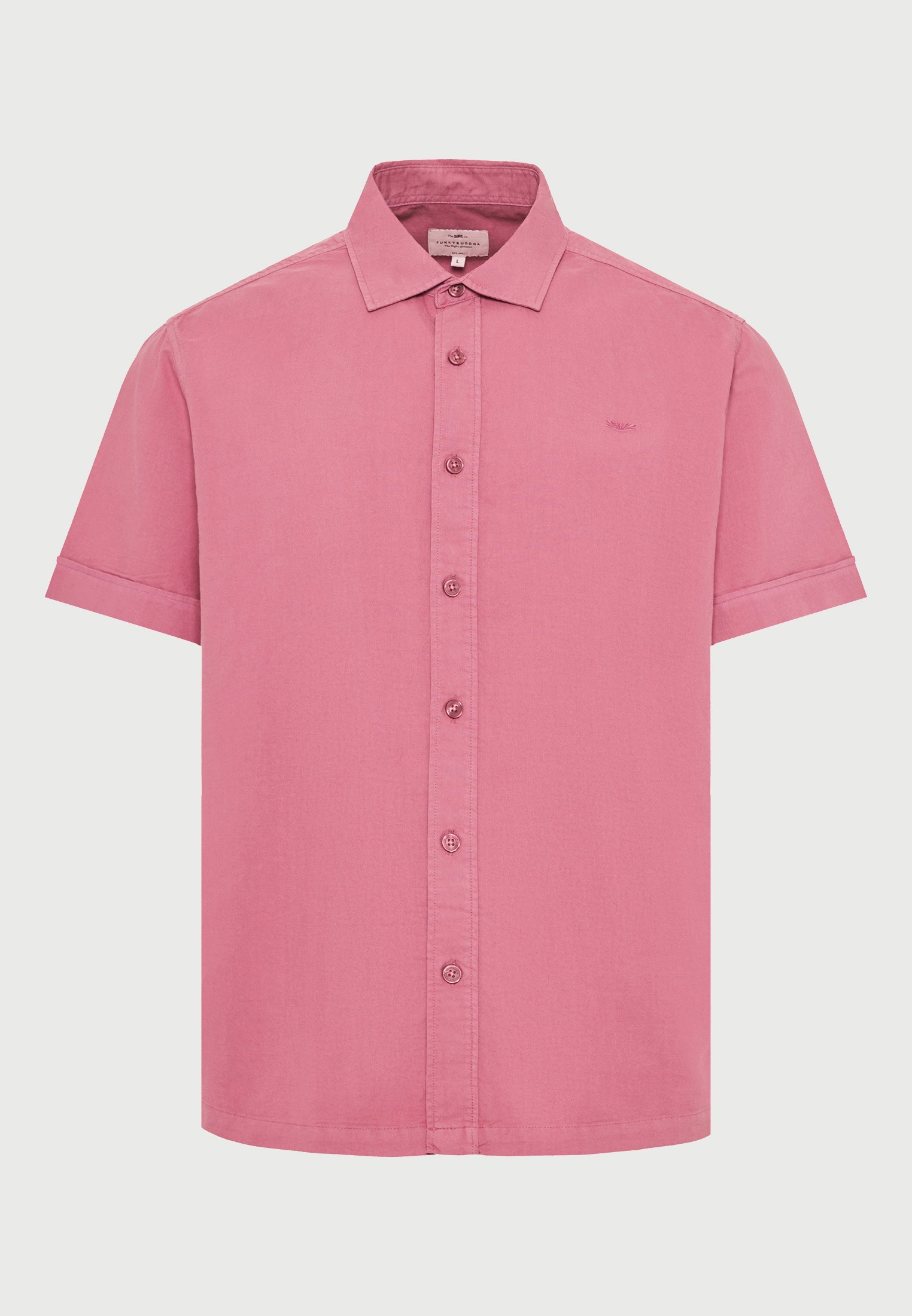 Ανδρικό κοντομάνικο πουκάμισο από βαμβάκι