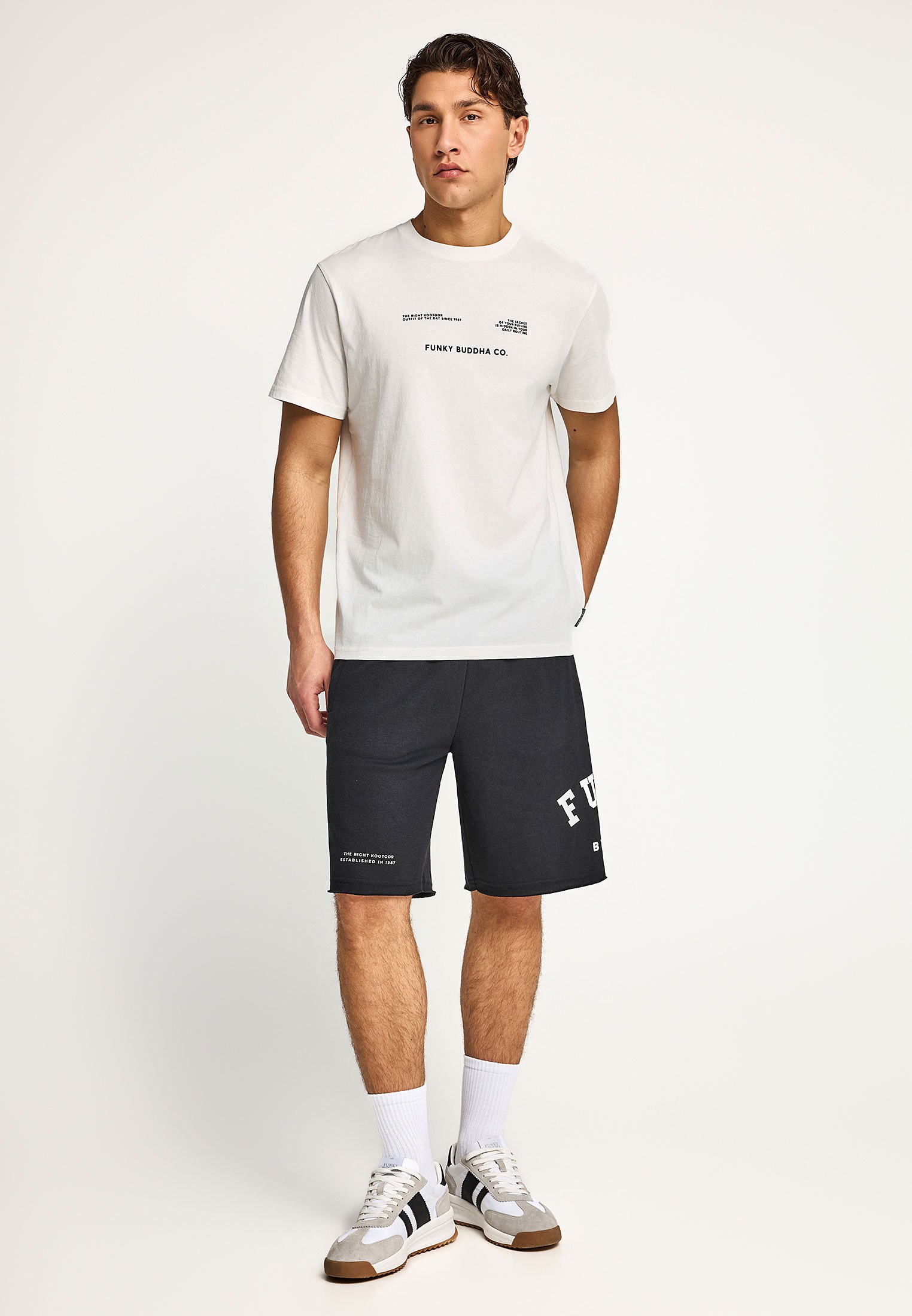 Men's Shorts Funky Buddha Black