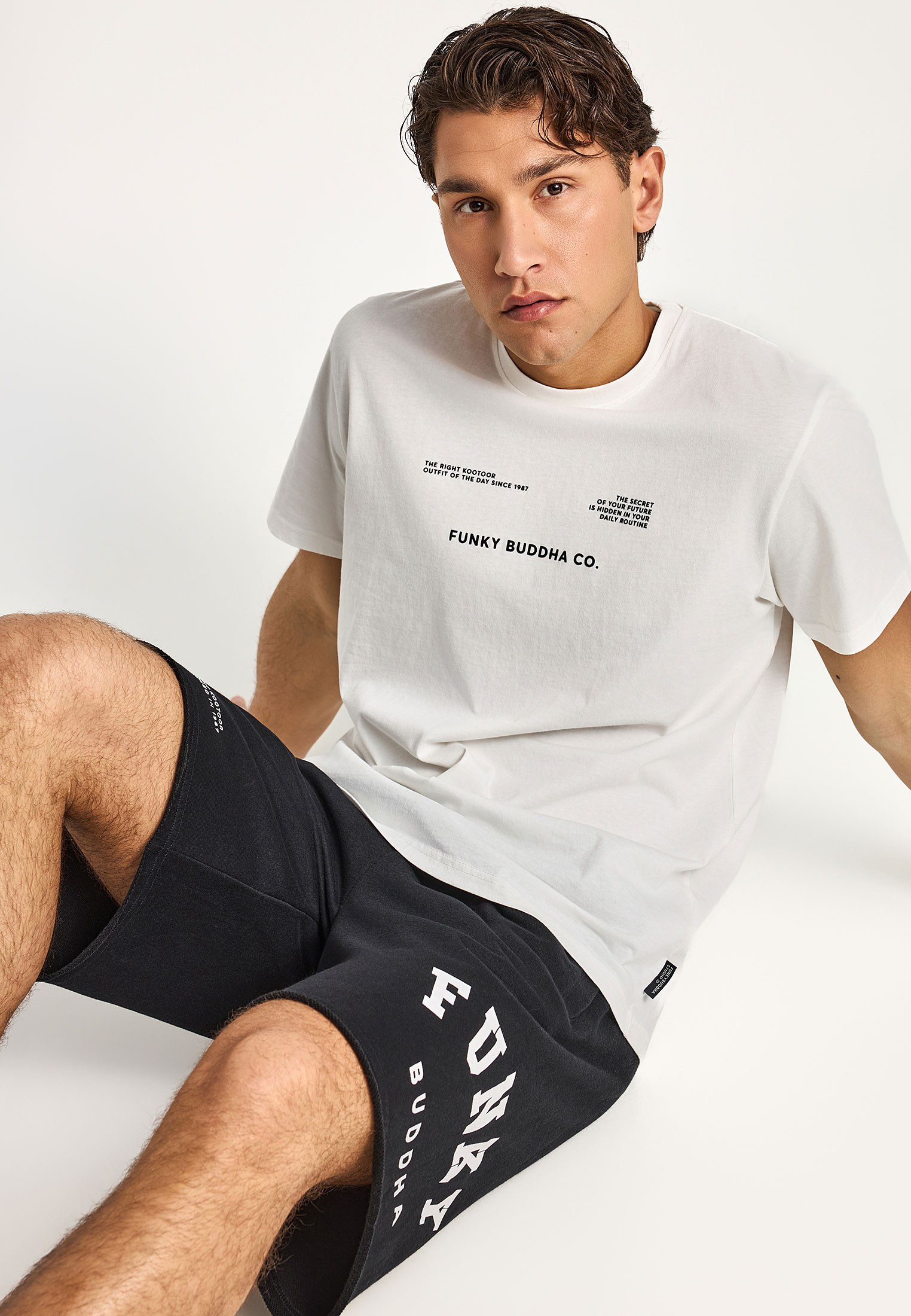 Men's Shorts Funky Buddha Black