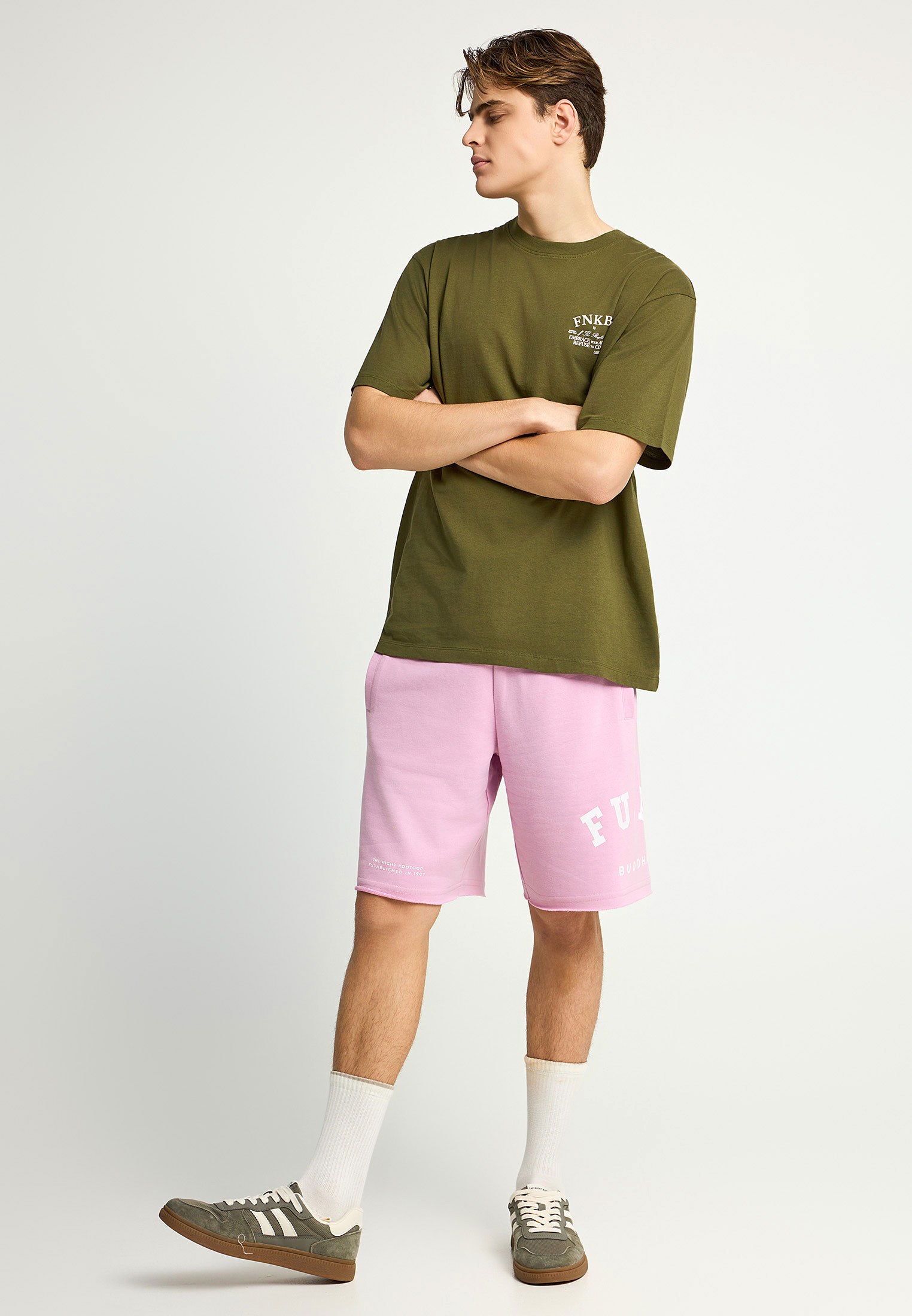 Men's Shorts Funky Buddha Pink