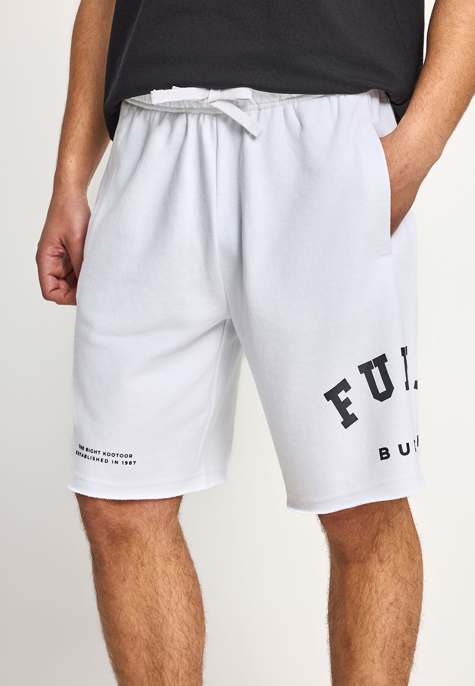 Men's Shorts Funky Buddha White