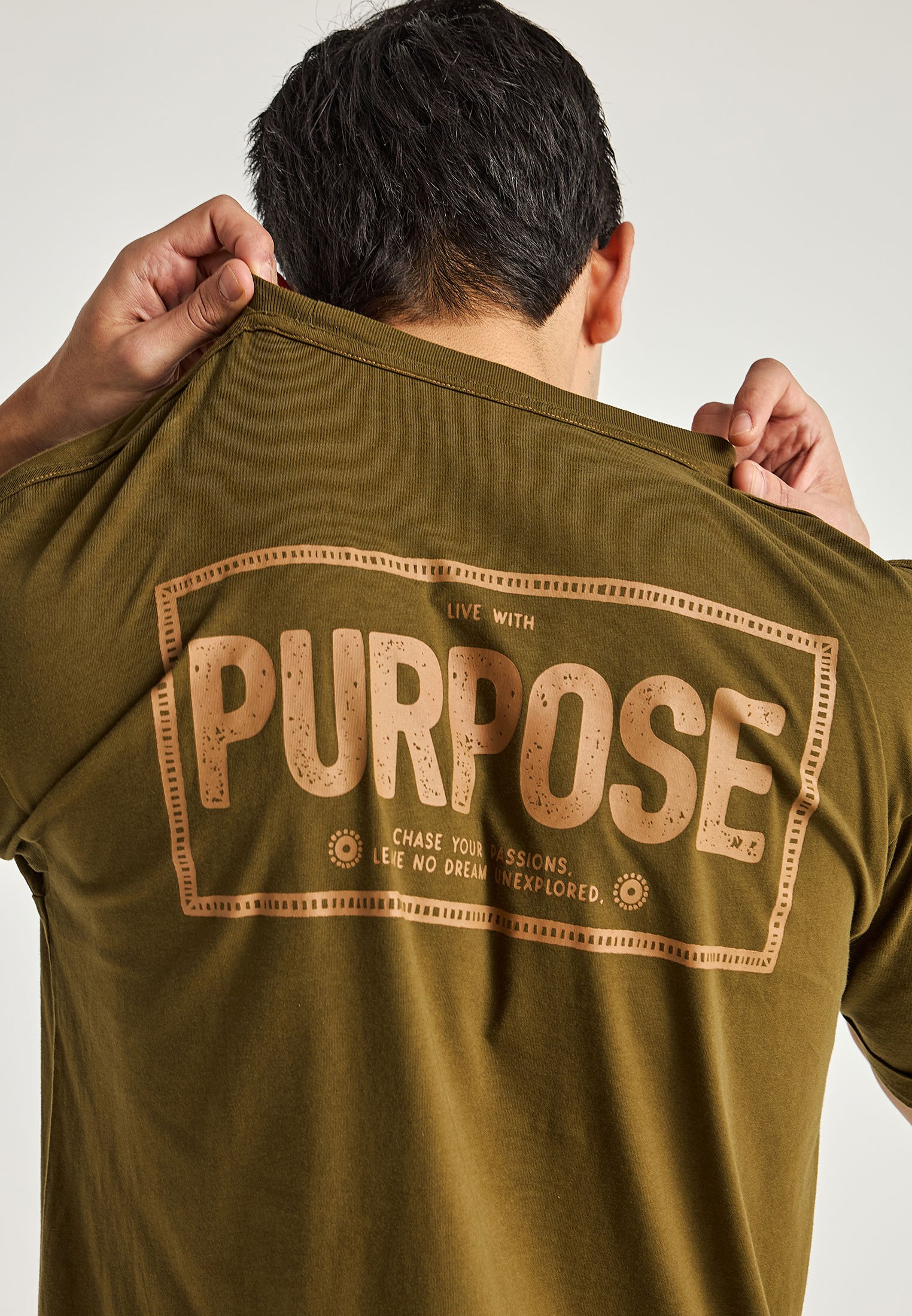 Men's Shirts Funky Buddha Olive