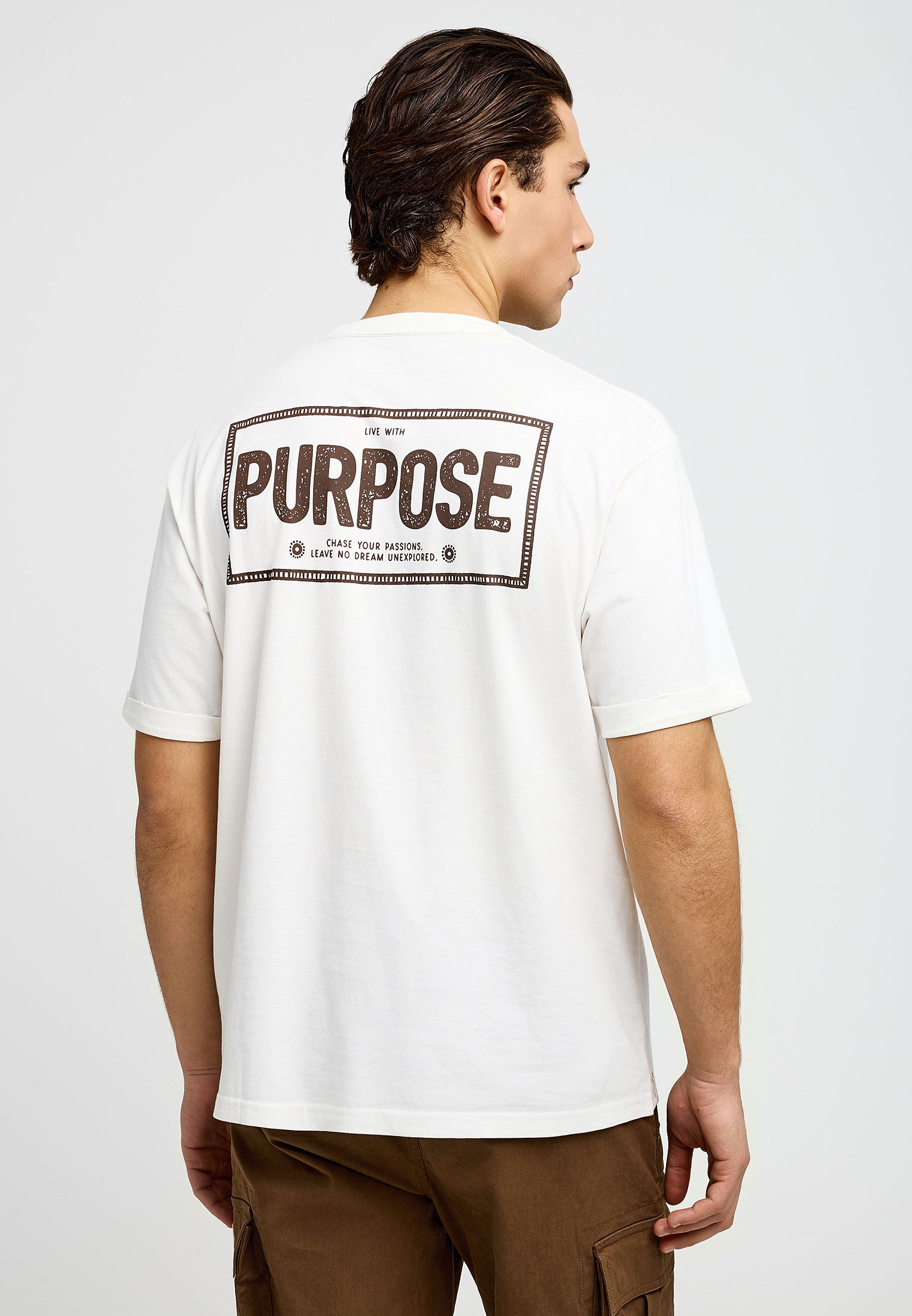 Men's Shirts Funky Buddha White